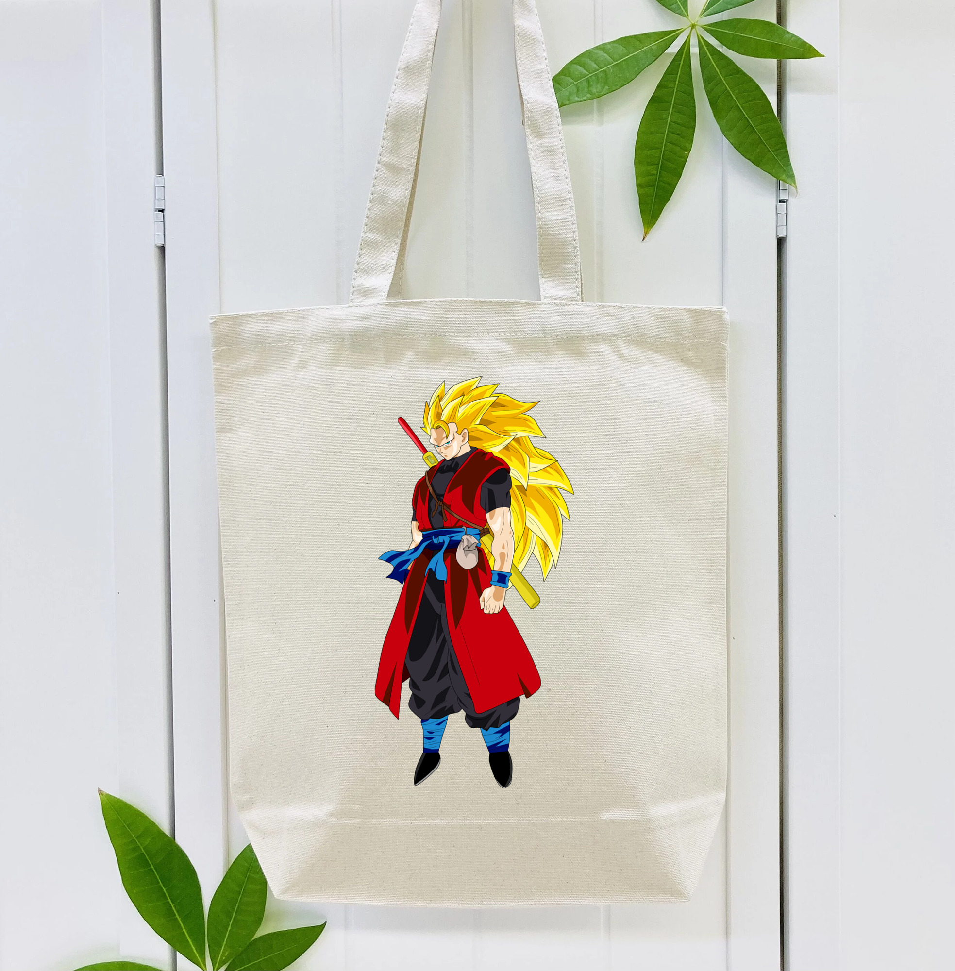 ドラゴンボール トランクス（Torankusu）DRAGON BALL Trunks 縦型キャンバス生地手提げバッグ　トートバッグ