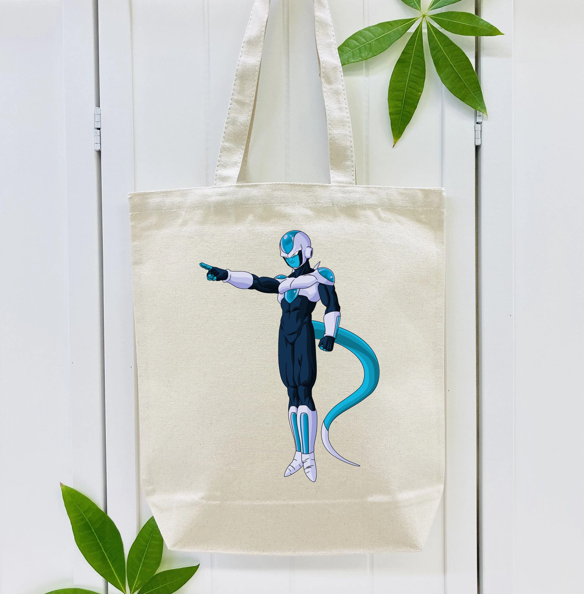 ドラゴンボール フリーザ DRAGON BALL Frieza 縦型キャンバス生地手提げバッグ　トートバッグ