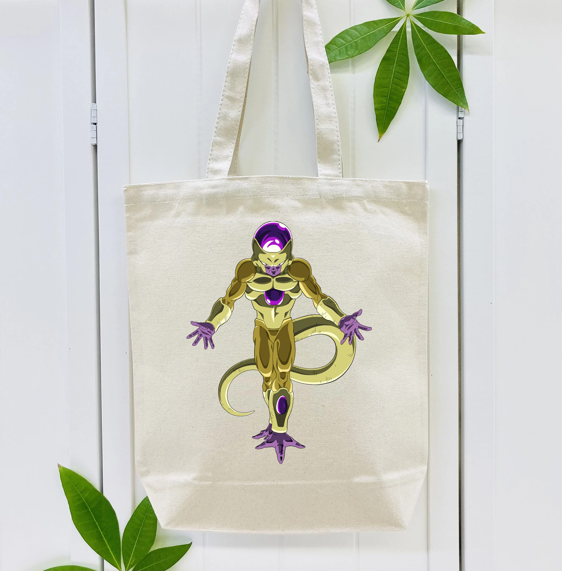 ドラゴンボール フリーザ DRAGON BALL Frieza 縦型キャンバス生地手提げバッグ　トートバッグ