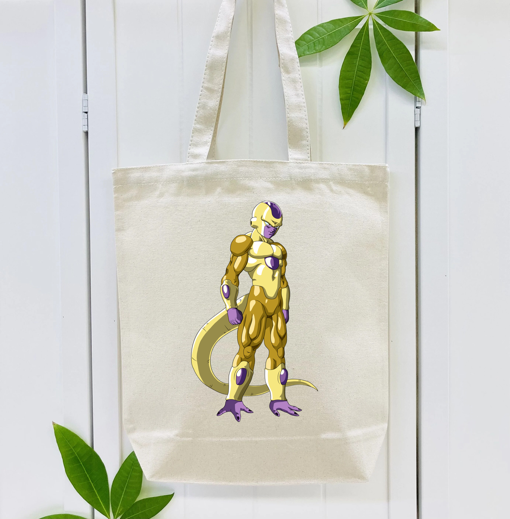 ドラゴンボール フリーザ DRAGON BALL Frieza 縦型キャンバス生地手提げバッグ　トートバッグ