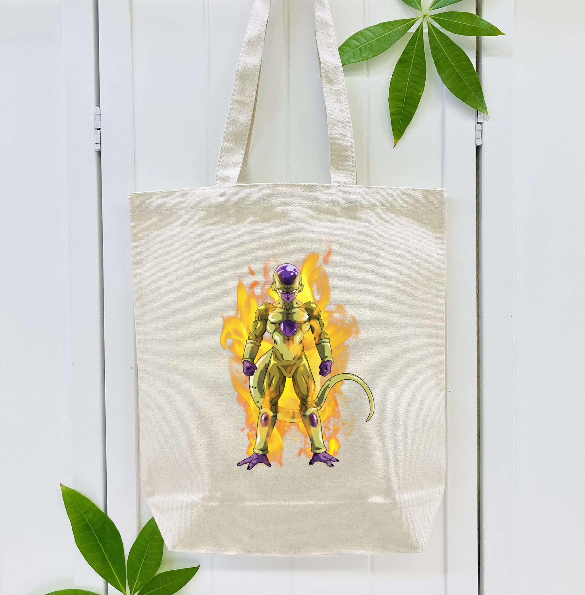 ドラゴンボール フリーザ DRAGON BALL Frieza 縦型キャンバス生地手提げバッグ　トートバッグ