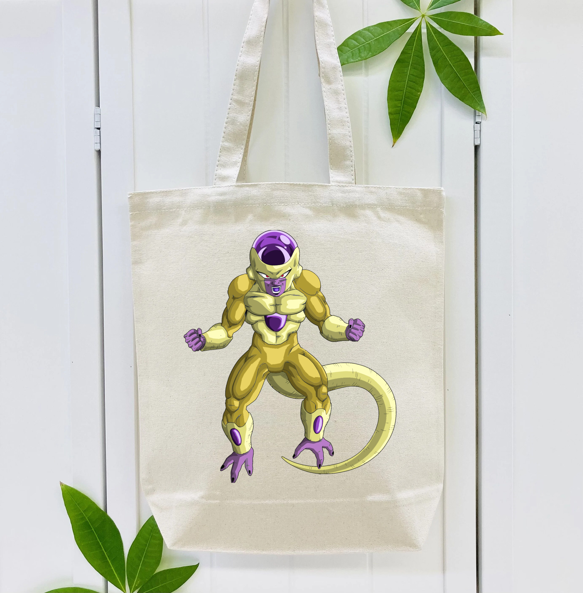 ドラゴンボール フリーザ DRAGON BALL Frieza 縦型キャンバス生地手提げバッグ　トートバッグ