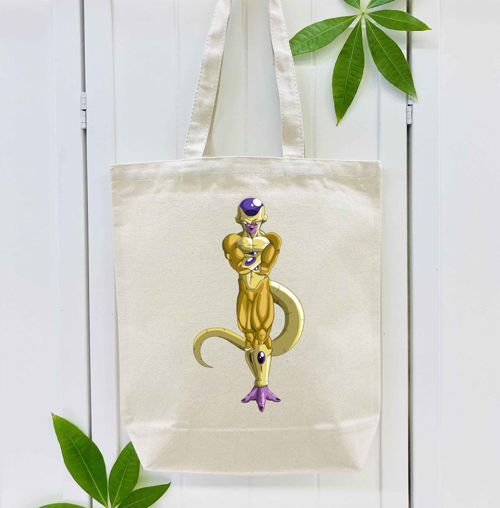 ドラゴンボール フリーザ DRAGON BALL Frieza 縦型キャンバス生地手提げバッグ　トートバッグ