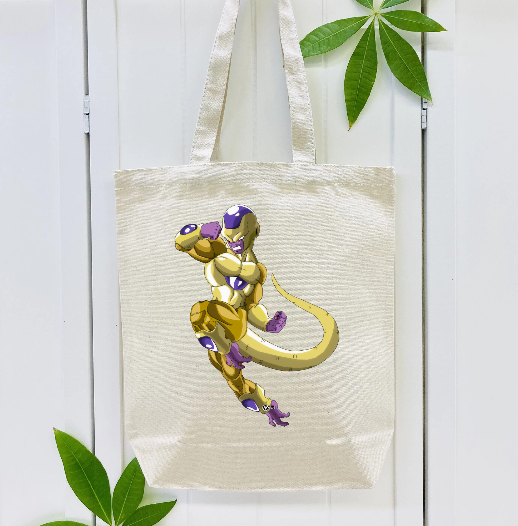 ドラゴンボール フリーザ DRAGON BALL Frieza 縦型キャンバス生地手提げバッグ　トートバッグ