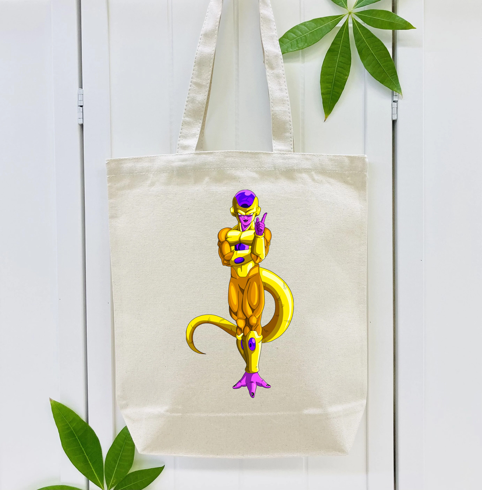 ドラゴンボール フリーザ DRAGON BALL Frieza 縦型キャンバス生地手提げバッグ　トートバッグ