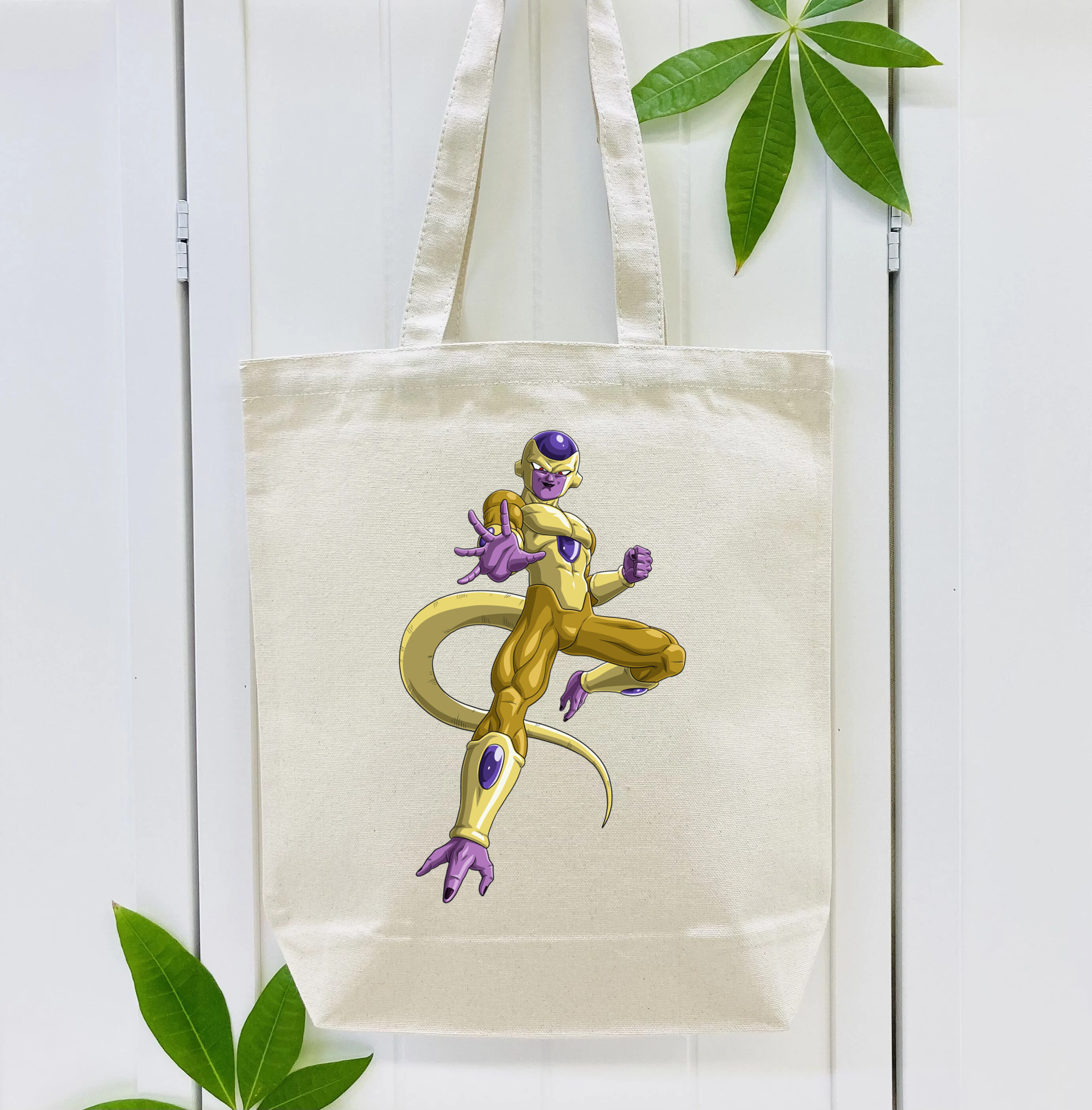 ドラゴンボール フリーザ DRAGON BALL Frieza 縦型キャンバス生地手提げバッグ　トートバッグ