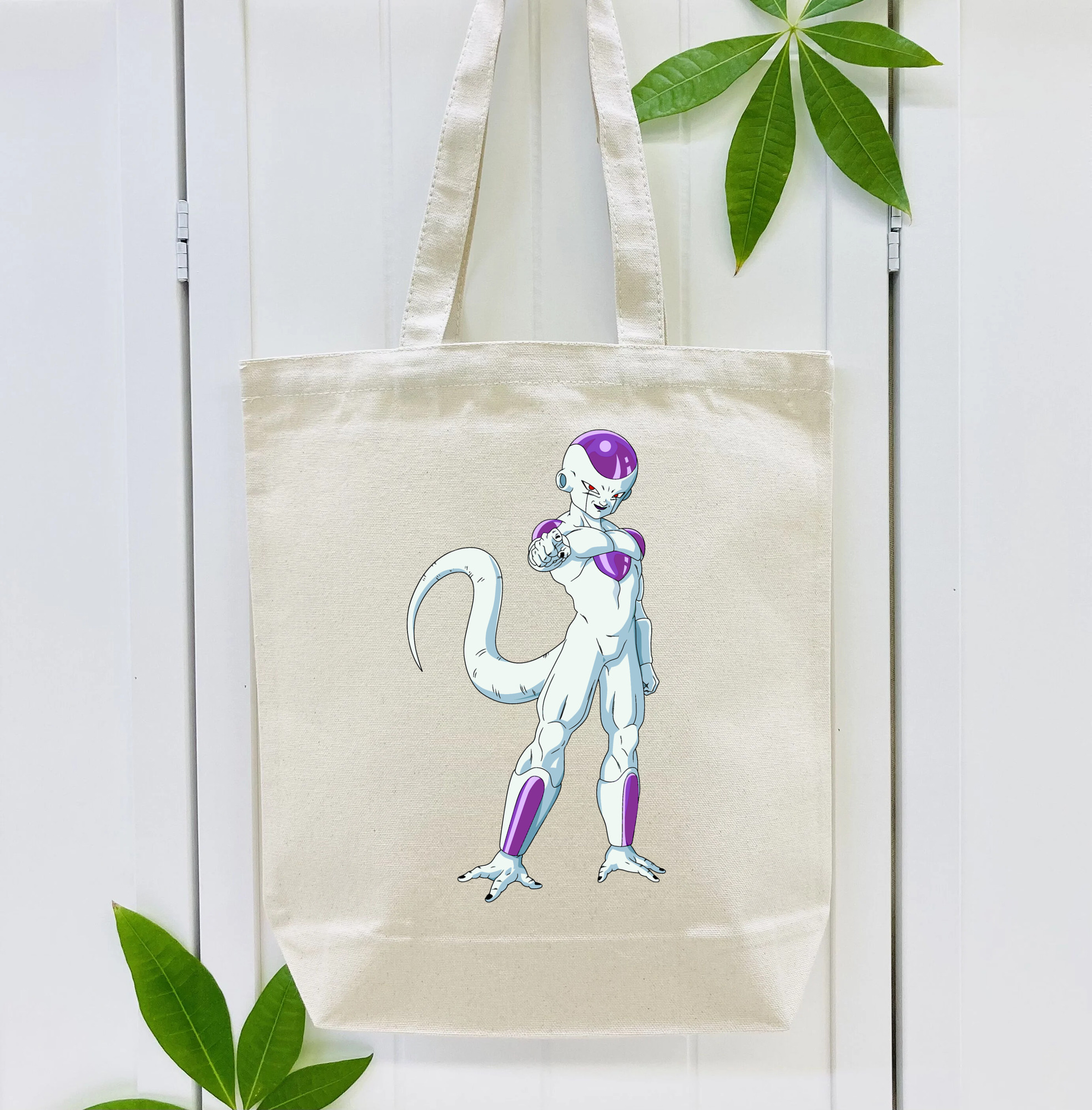 ドラゴンボール フリーザ DRAGON BALL Frieza 縦型キャンバス生地手提げバッグ　トートバッグ