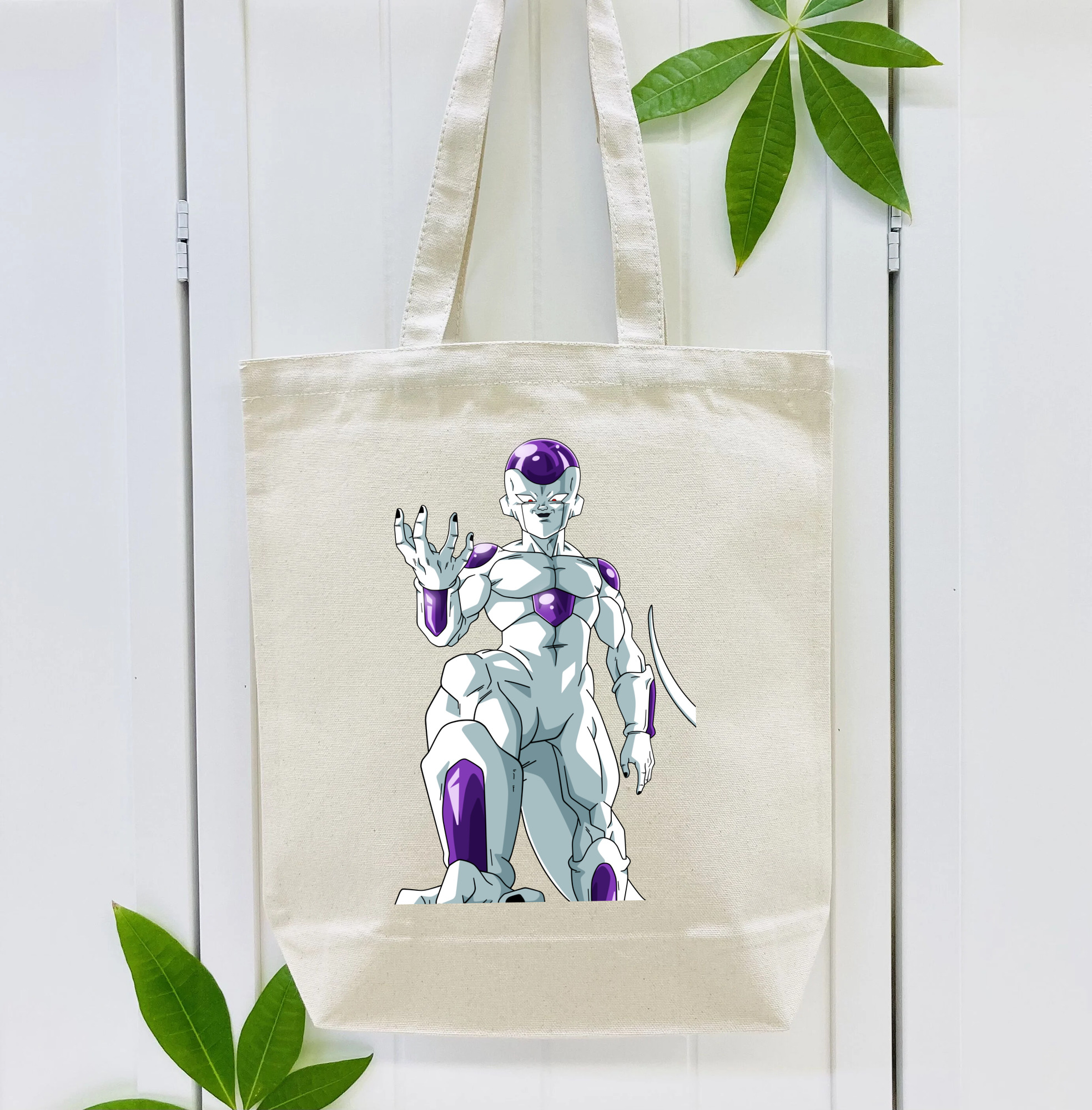 ドラゴンボール フリーザ DRAGON BALL Frieza 縦型キャンバス生地手提げバッグ　トートバッグ