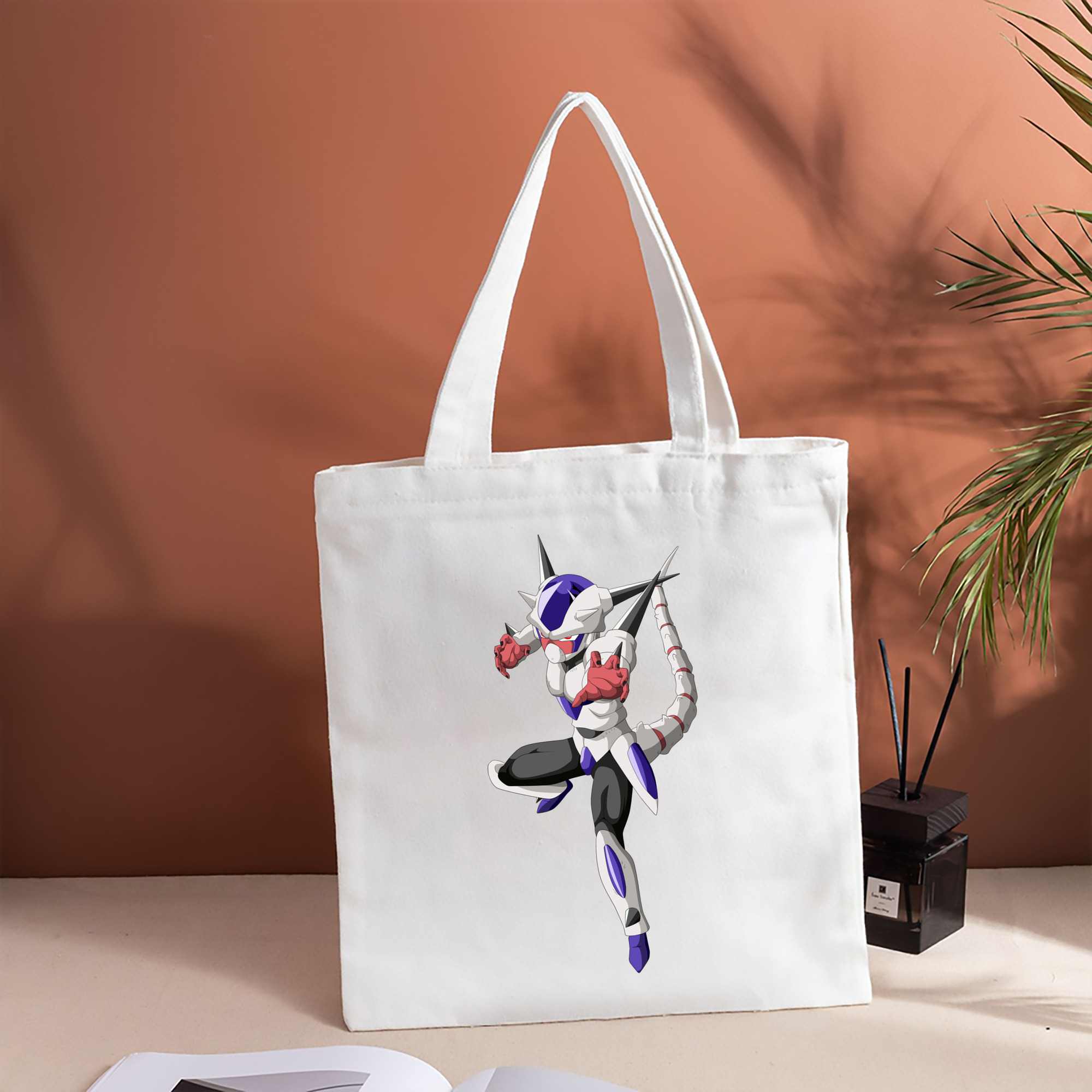 ドラゴンボール クリーサ DRAGON BALL Kulisa 縦型キャンバス生地手提げバッグ　トートバッグ