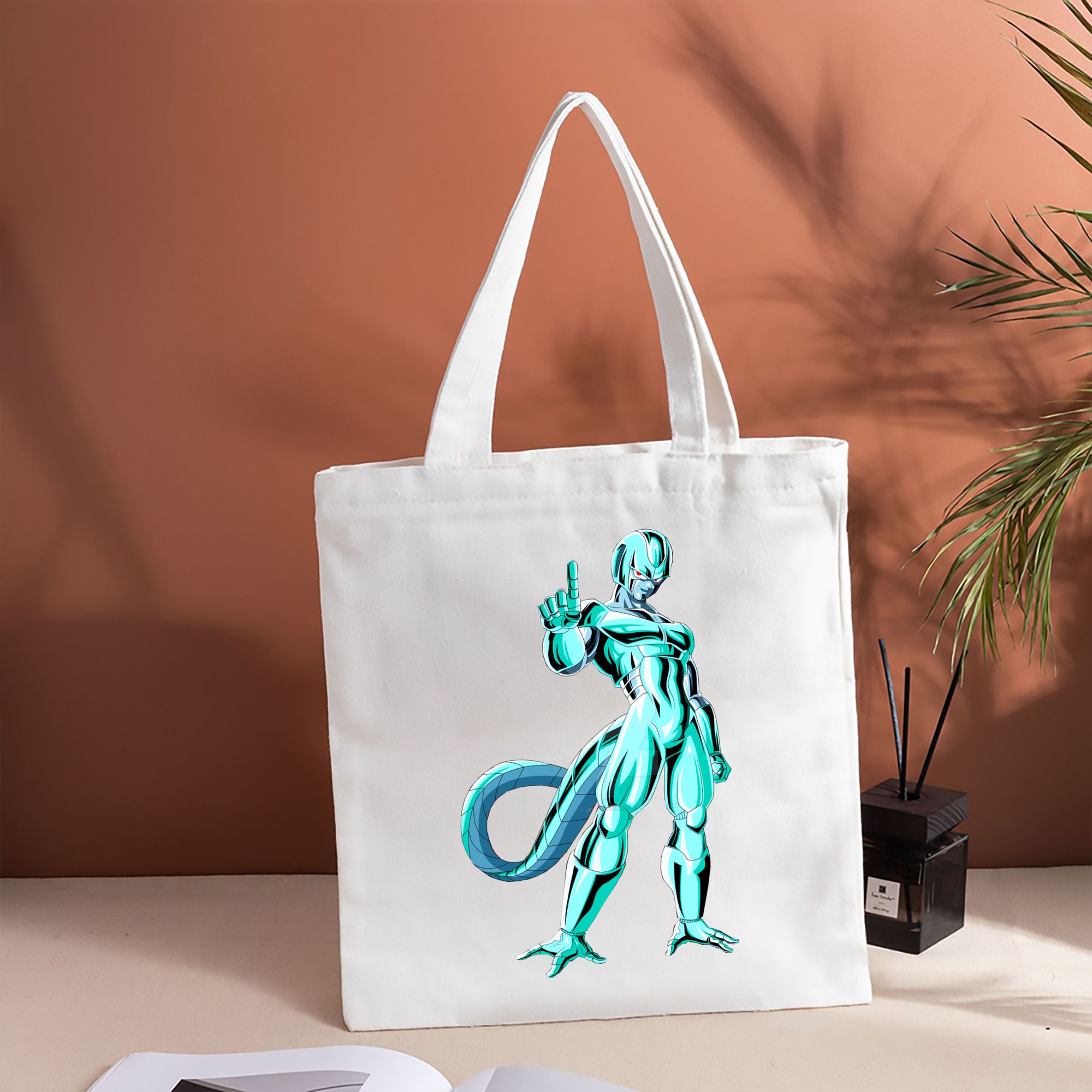 ドラゴンボール クウラ DRAGON BALL Cooler Coora 縦型キャンバス生地手提げバッグ　トートバッグ