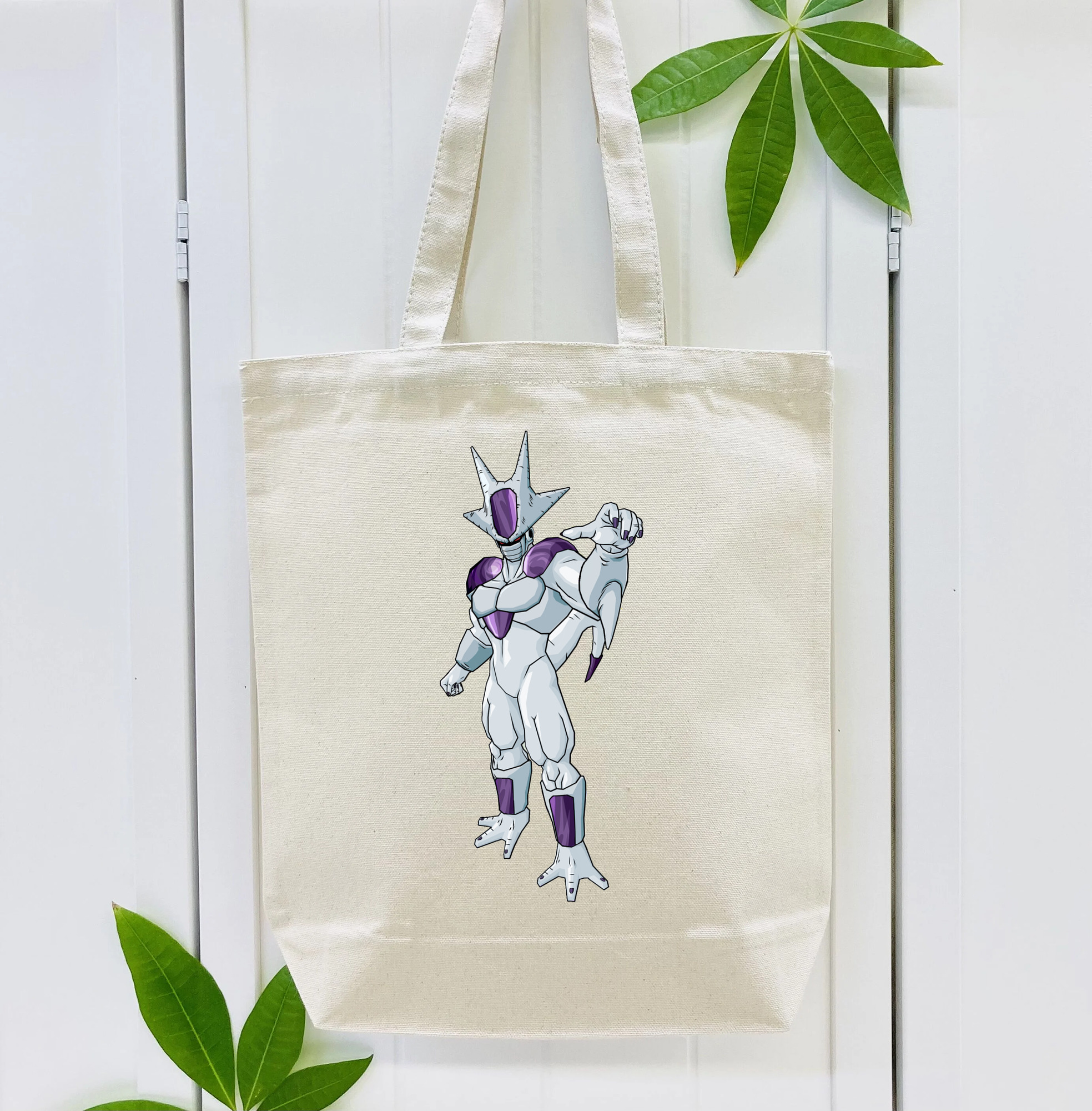 ドラゴンボール クウラ DRAGON BALL Cooler Coora 縦型キャンバス生地手提げバッグ　トートバッグ