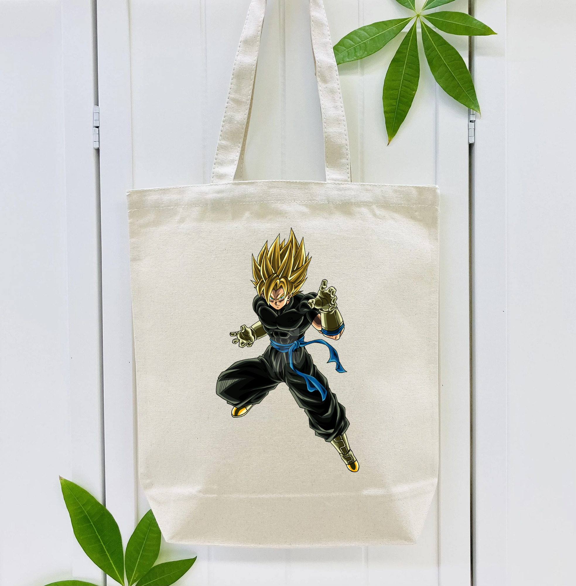 ドラゴンボール ベジット DRAGON BALL Vegetto 縦型キャンバス生地手提げバッグ　トートバッグ
