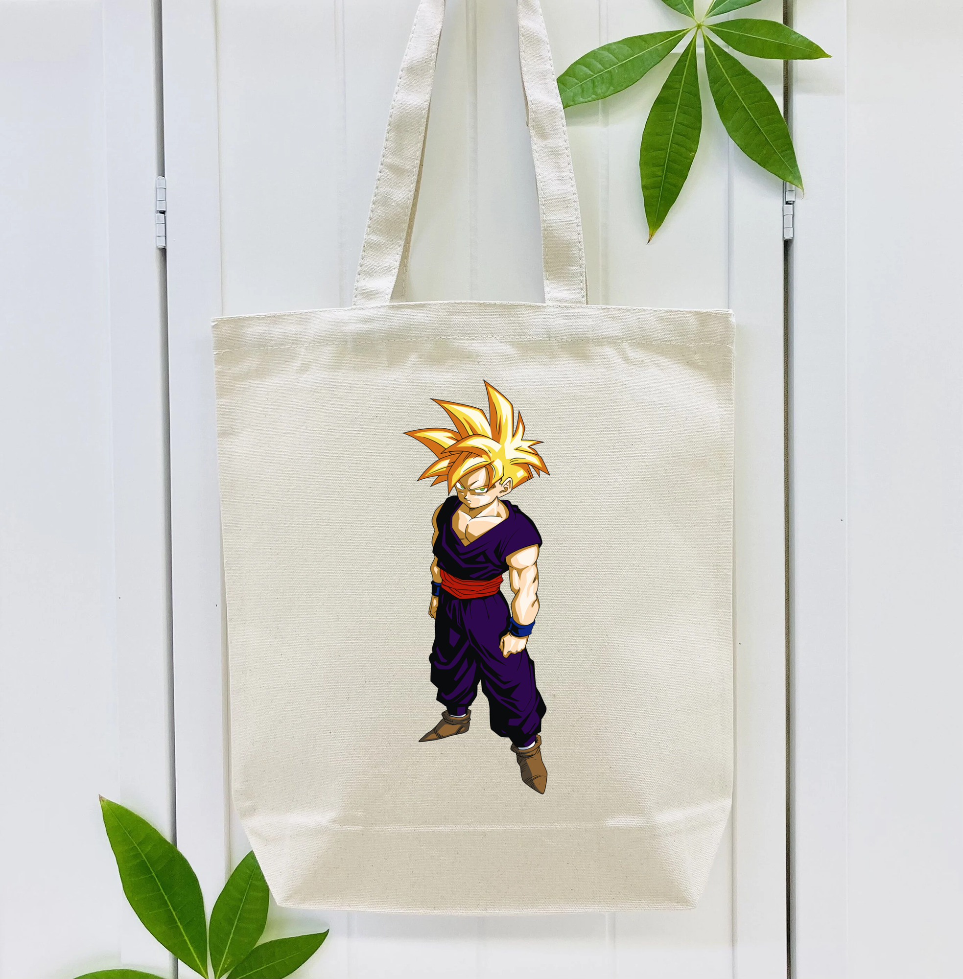 ドラゴンボール ベジット DRAGON BALL Vegetto 縦型キャンバス生地手提げバッグ　トートバッグ