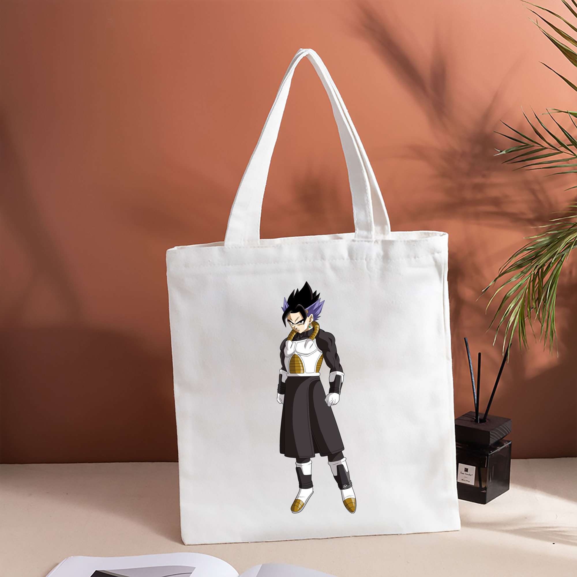 ドラゴンボール ベジット DRAGON BALL Vegetto 縦型キャンバス生地手提げバッグ　トートバッグ