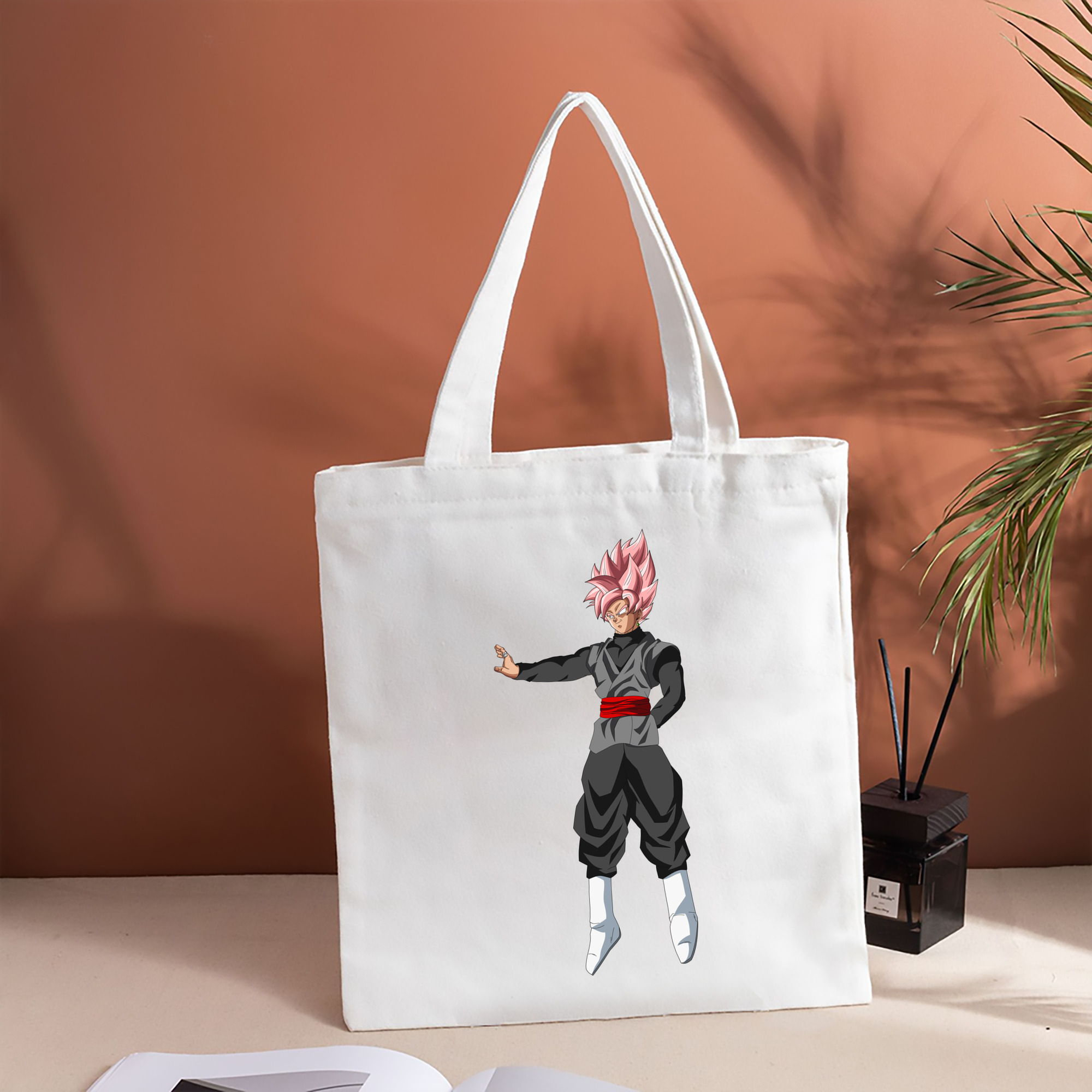 ドラゴンボール ベジット DRAGON BALL Vegetto 縦型キャンバス生地手提げバッグ　トートバッグ