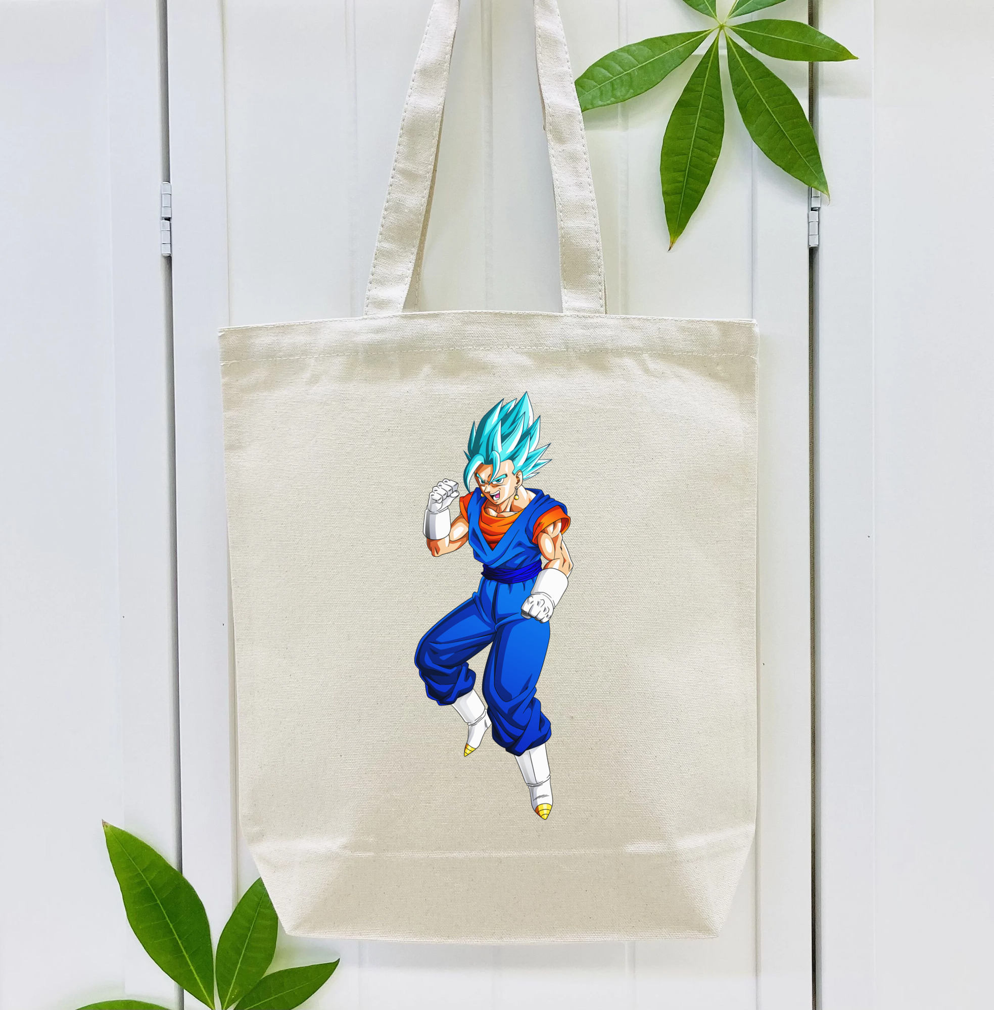 ドラゴンボール ベジット DRAGON BALL Vegetto 縦型キャンバス生地手提げバッグ　トートバッグ