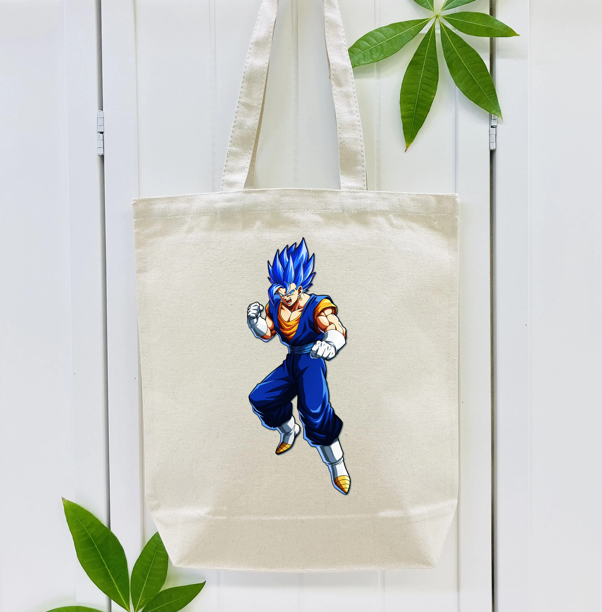 ドラゴンボール ベジット DRAGON BALL Vegetto 縦型キャンバス生地手提げバッグ　トートバッグ