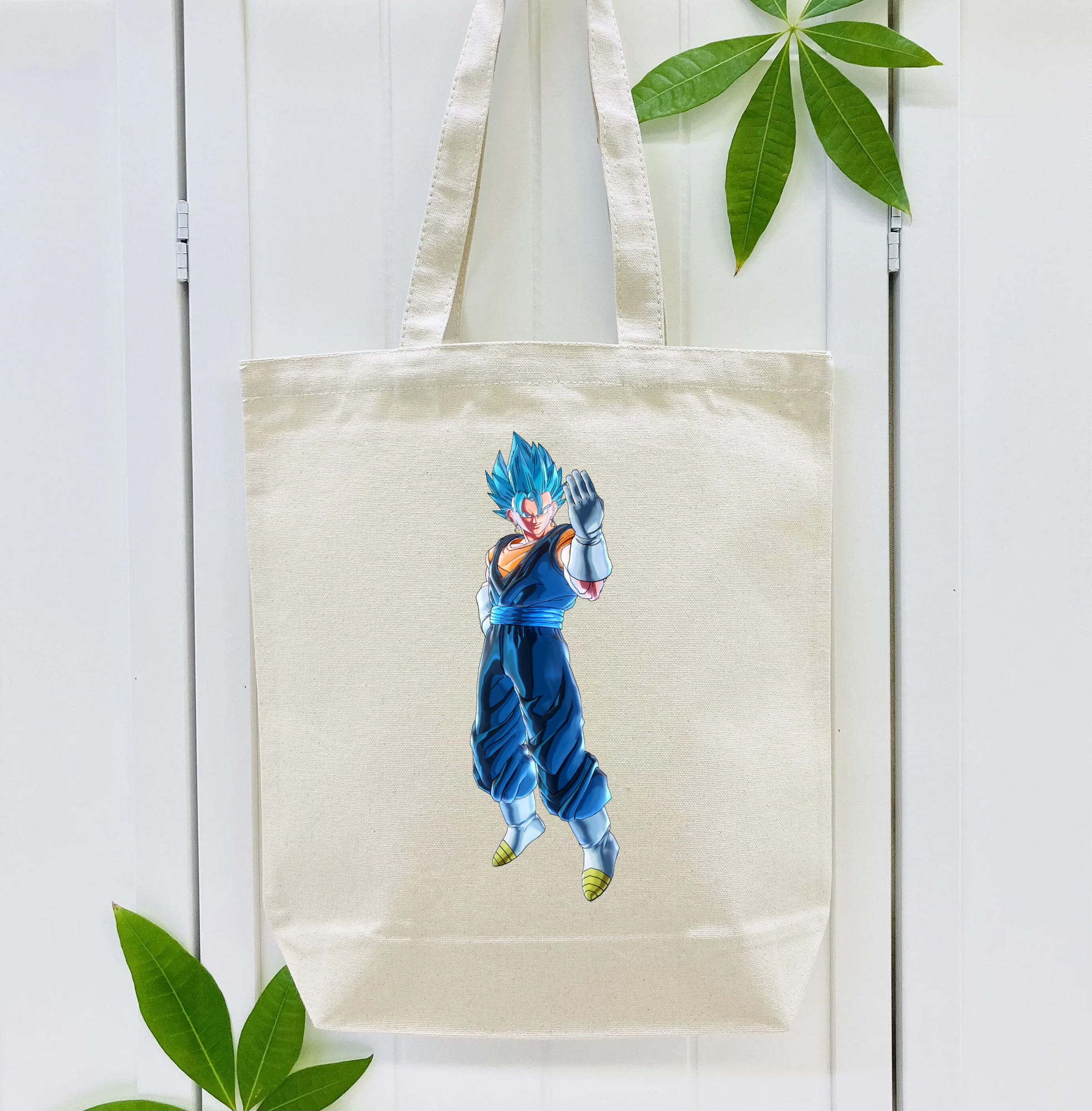 ドラゴンボール ベジット DRAGON BALL Vegetto 縦型キャンバス生地手提げバッグ　トートバッグ
