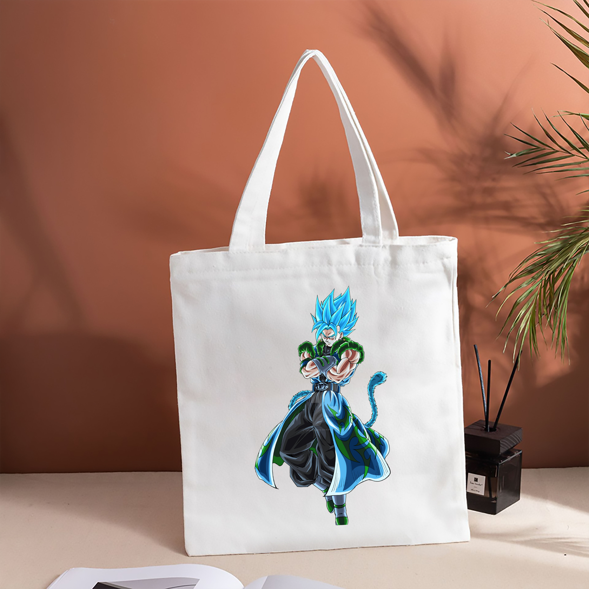 ドラゴンボール ベジット DRAGON BALL Vegetto 縦型キャンバス生地手提げバッグ　トートバッグ