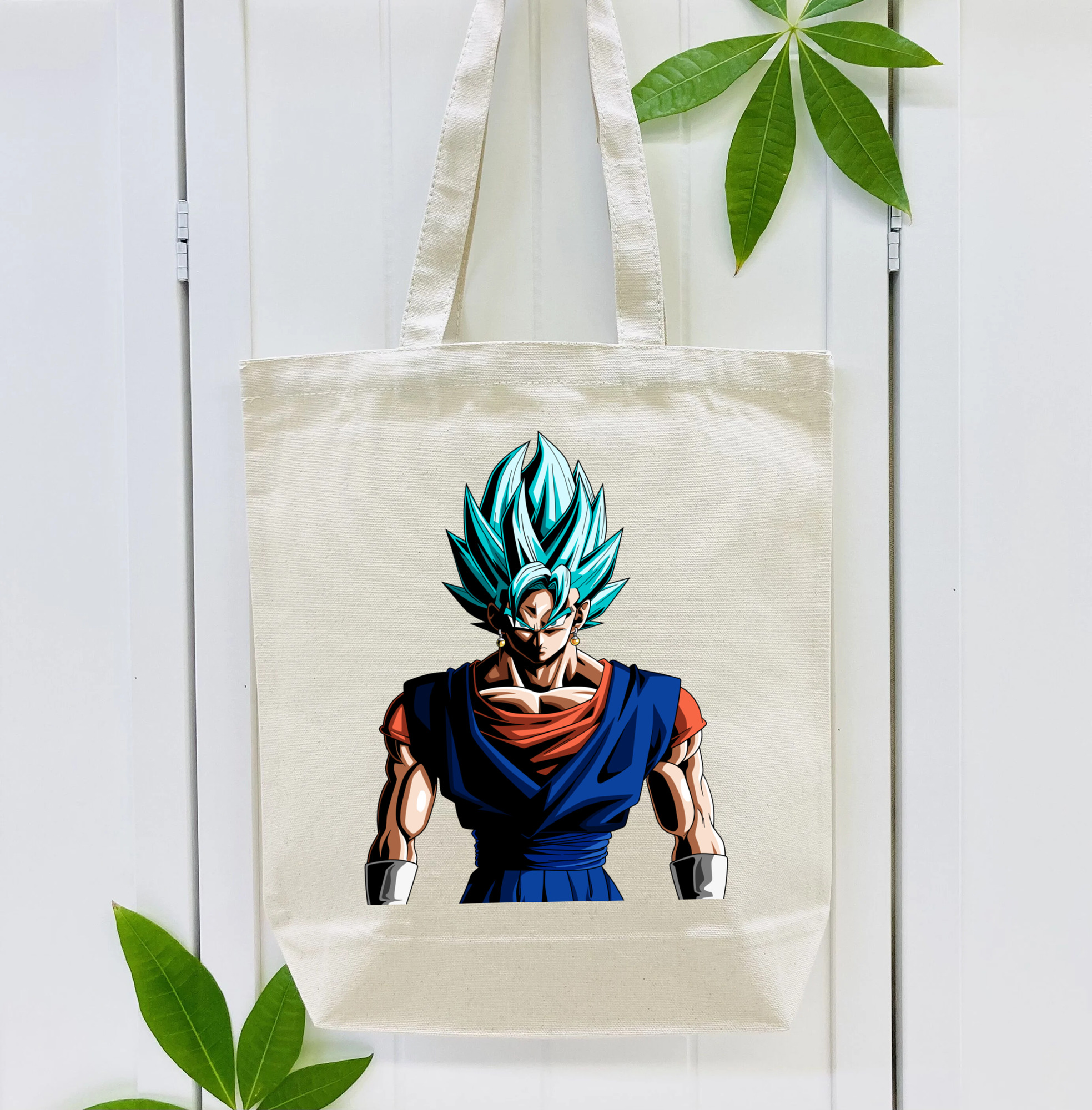 ドラゴンボール ベジット DRAGON BALL Vegetto 縦型キャンバス生地手提げバッグ　トートバッグ
