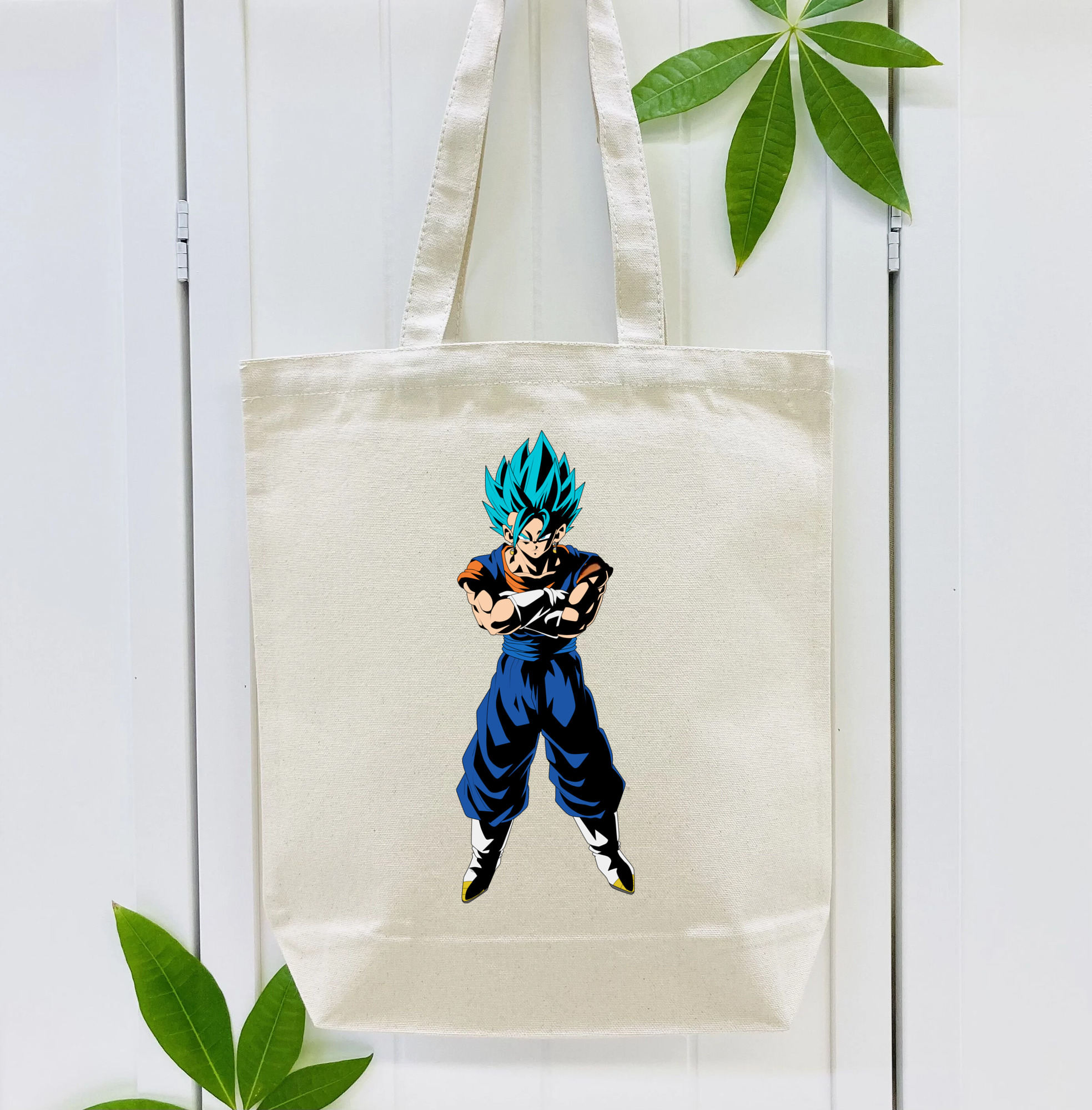 ドラゴンボール ベジット DRAGON BALL Vegetto 縦型キャンバス生地手提げバッグ　トートバッグ