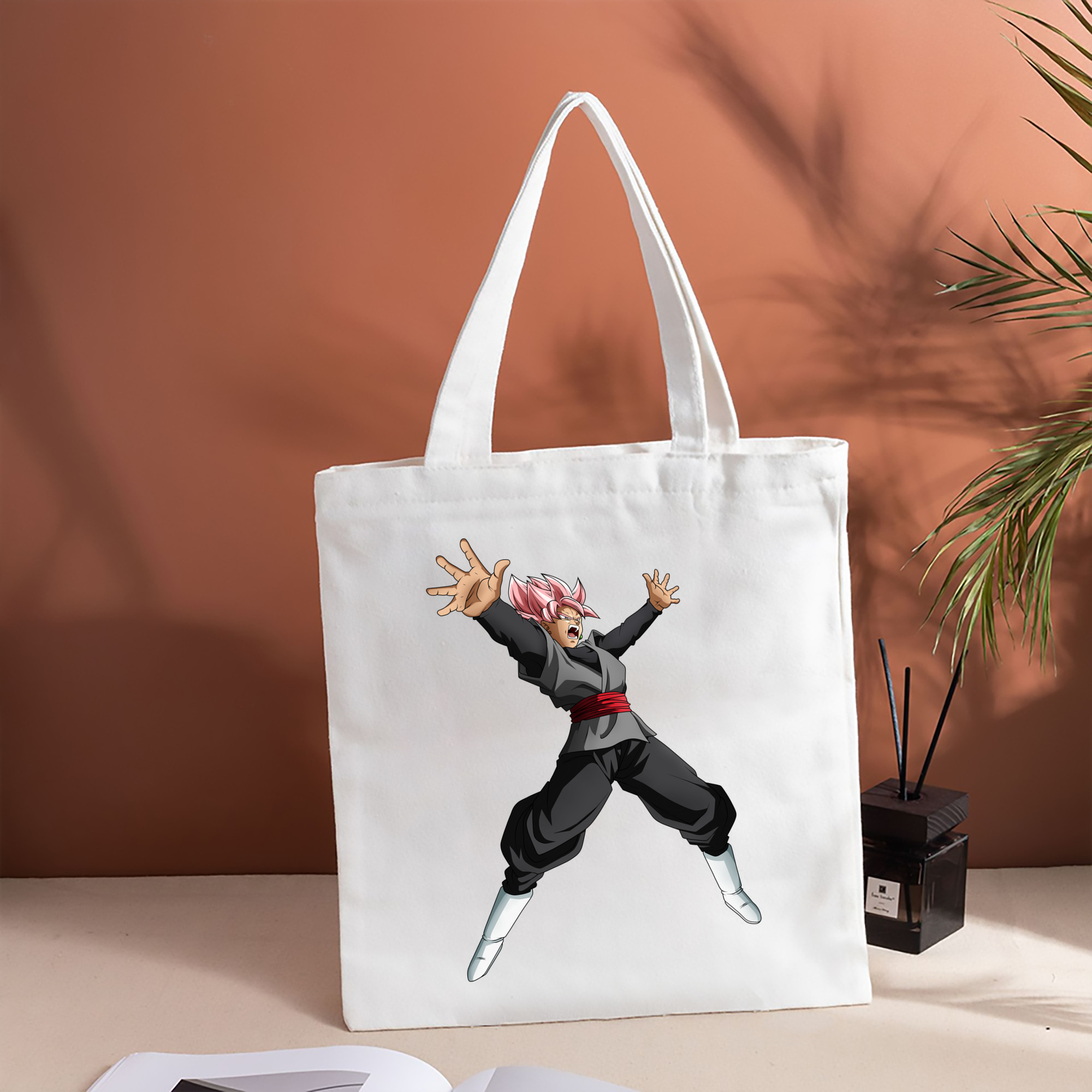 ドラゴンボール ベジット DRAGON BALL Vegetto 縦型キャンバス生地手提げバッグ　トートバッグ