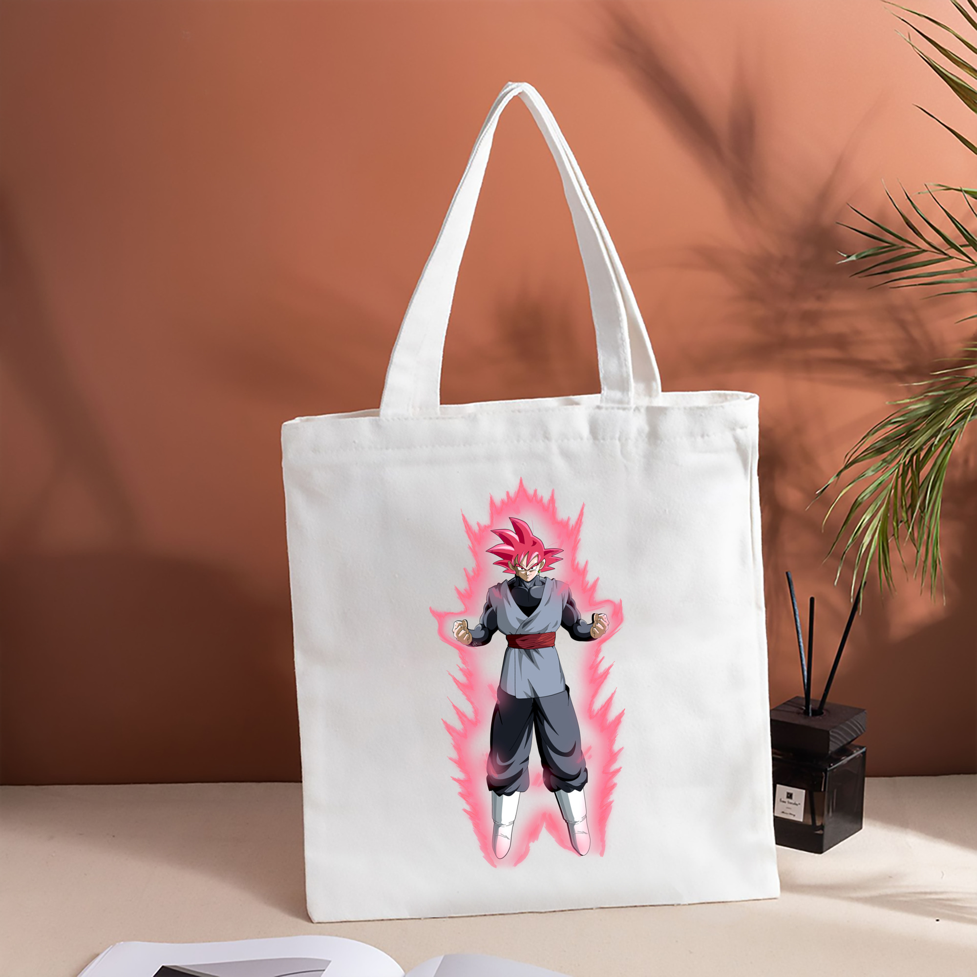 ドラゴンボール ベジット DRAGON BALL Vegetto 縦型キャンバス生地手提げバッグ　トートバッグ