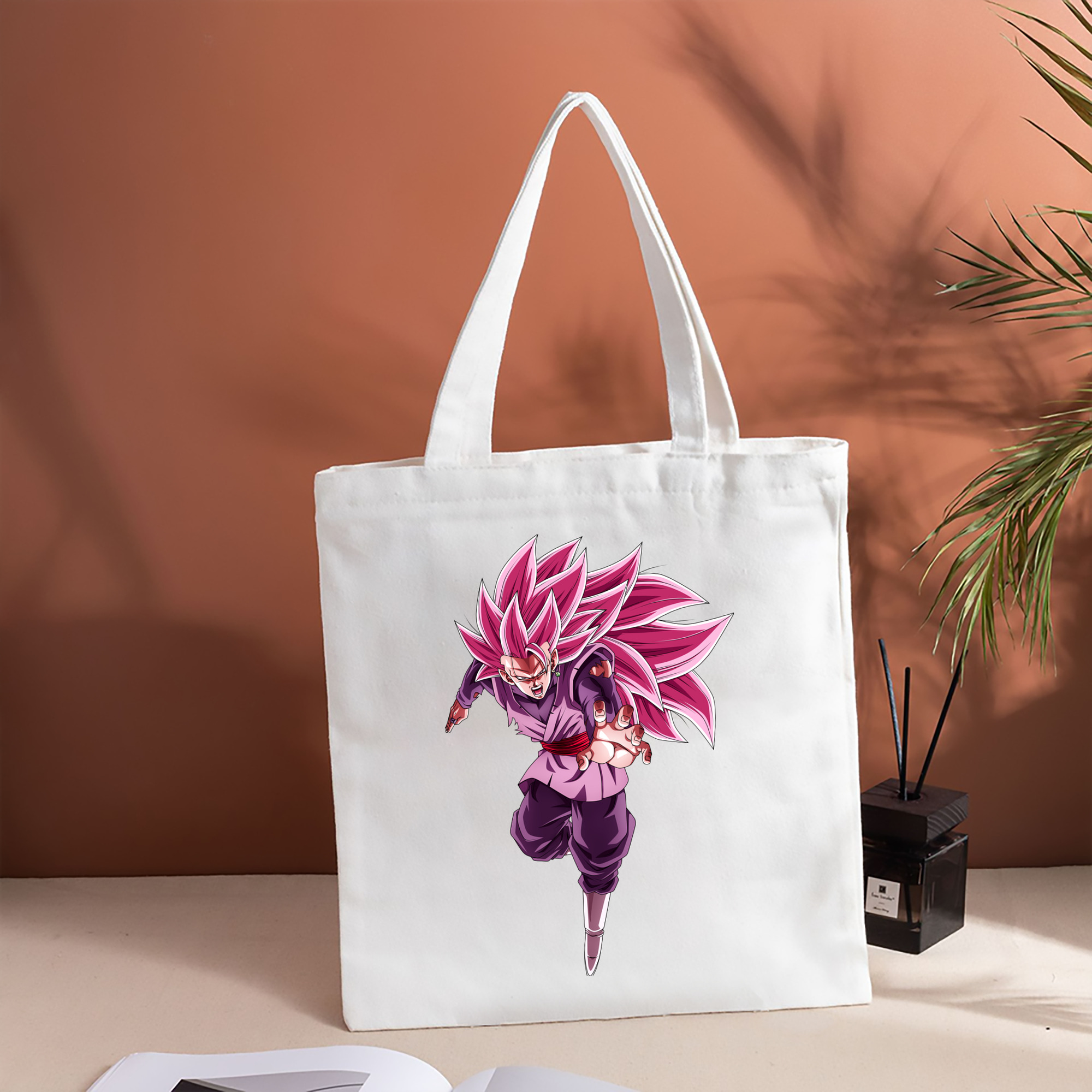 ドラゴンボール ベジット DRAGON BALL Vegetto 縦型キャンバス生地手提げバッグ　トートバッグ