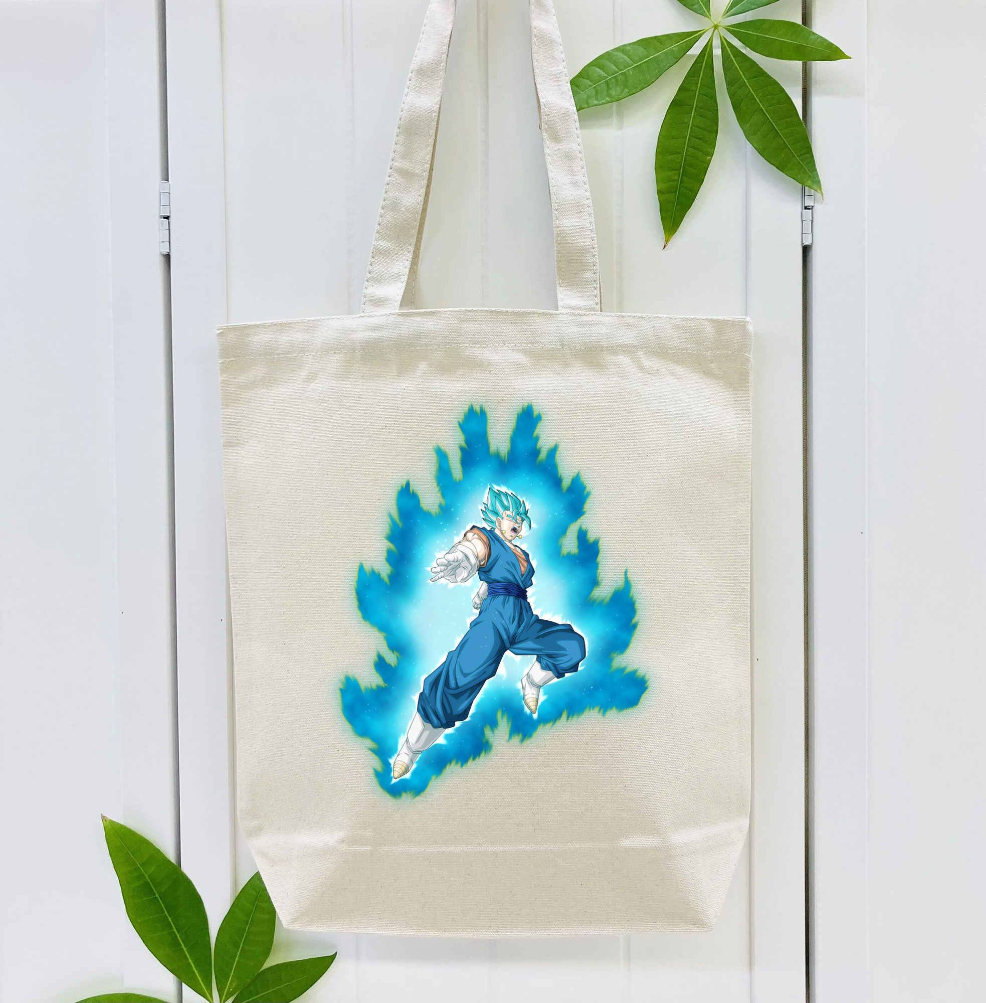 ドラゴンボール ベジット DRAGON BALL Vegetto 縦型キャンバス生地手提げバッグ　トートバッグ