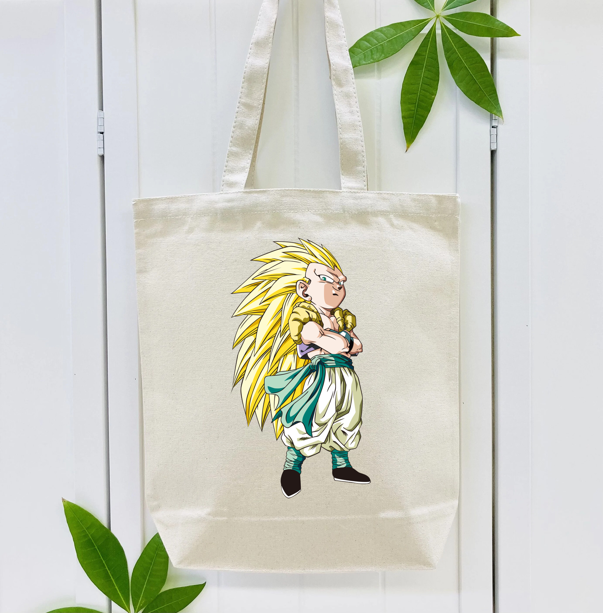 ドラゴンボール ベジット DRAGON BALL Vegetto 縦型キャンバス生地手提げバッグ　トートバッグ