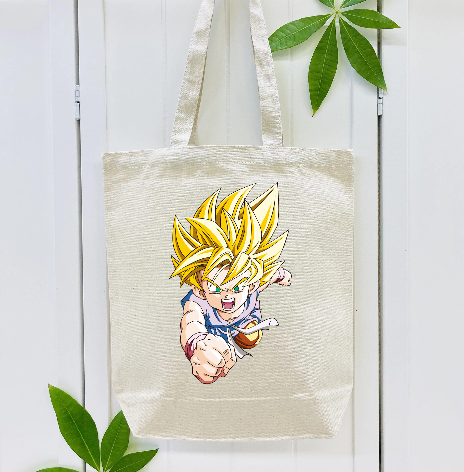 ドラゴンボール ベジット DRAGON BALL Vegetto 縦型キャンバス生地手提げバッグ　トートバッグ