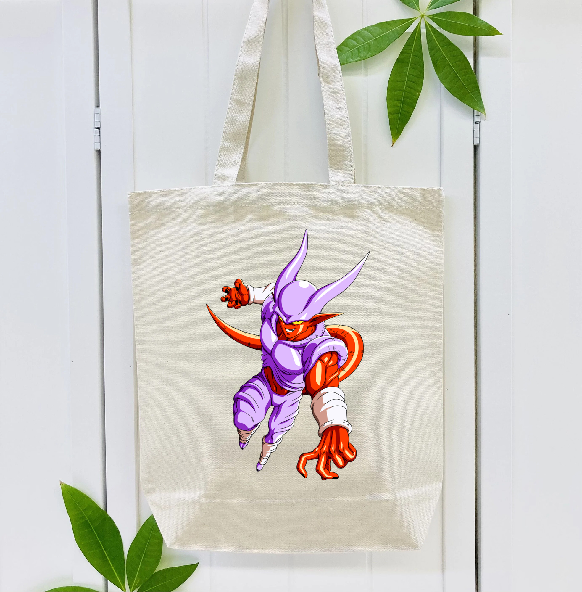 ドラゴンボール ジャネンバ DRAGON BALL Janemba 縦型キャンバス生地手提げバッグ　トートバッグ