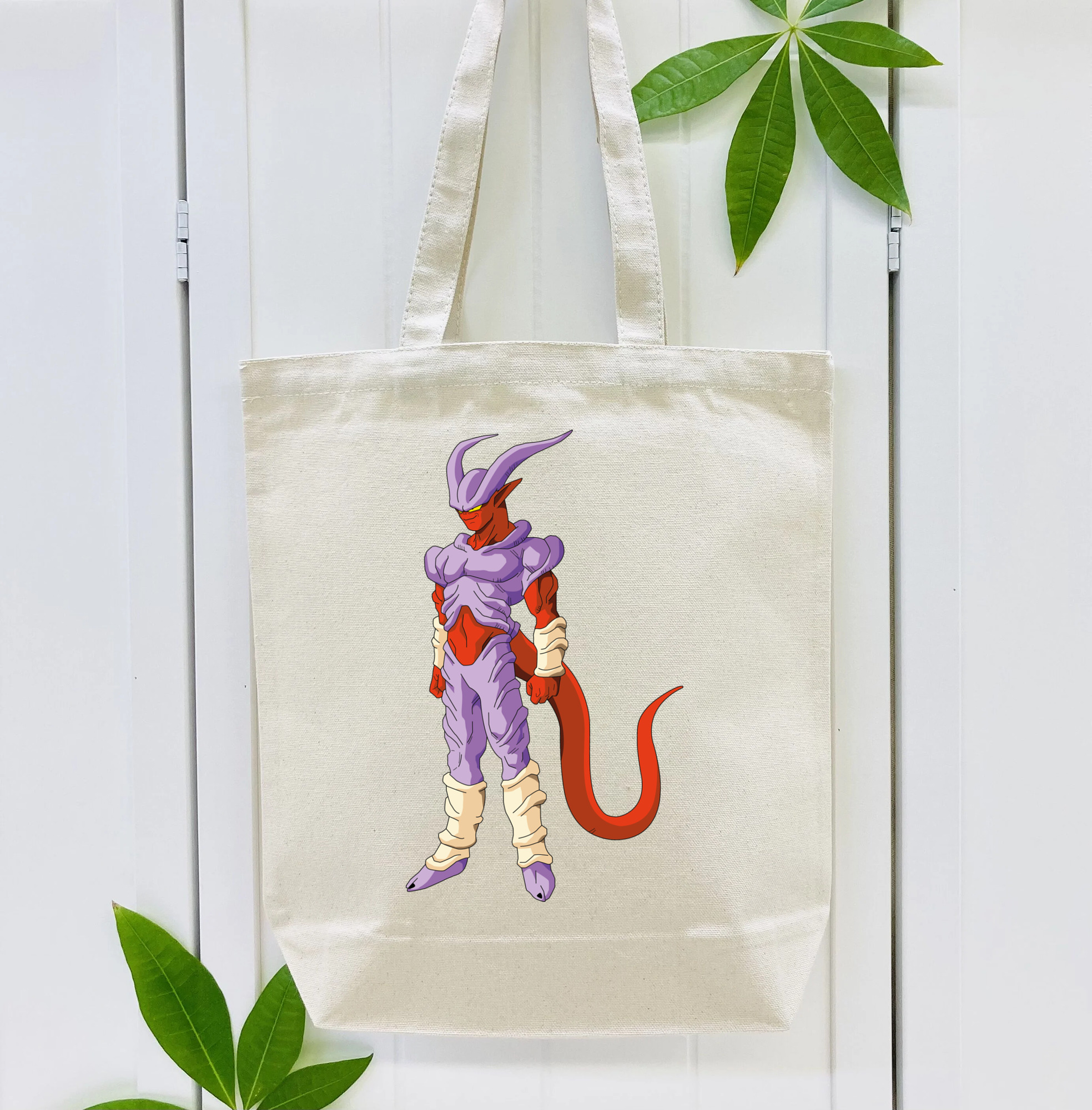 ドラゴンボール ジャネンバ DRAGON BALL Janemba 縦型キャンバス生地手提げバッグ　トートバッグ