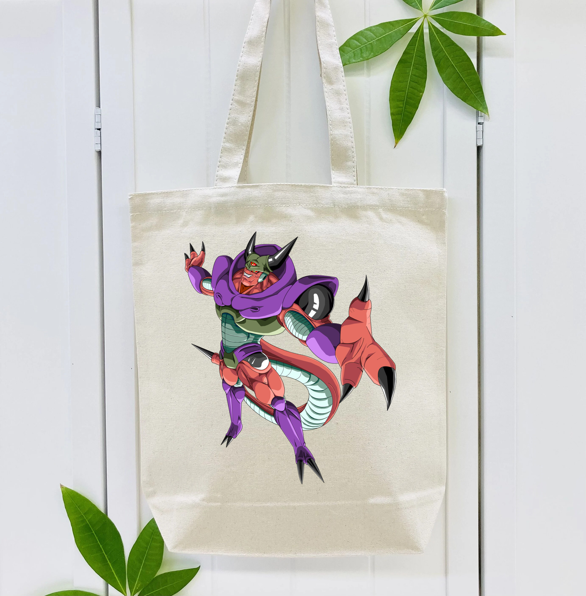 ドラゴンボール ジャネンバ DRAGON BALL Janemba 縦型キャンバス生地手提げバッグ　トートバッグ