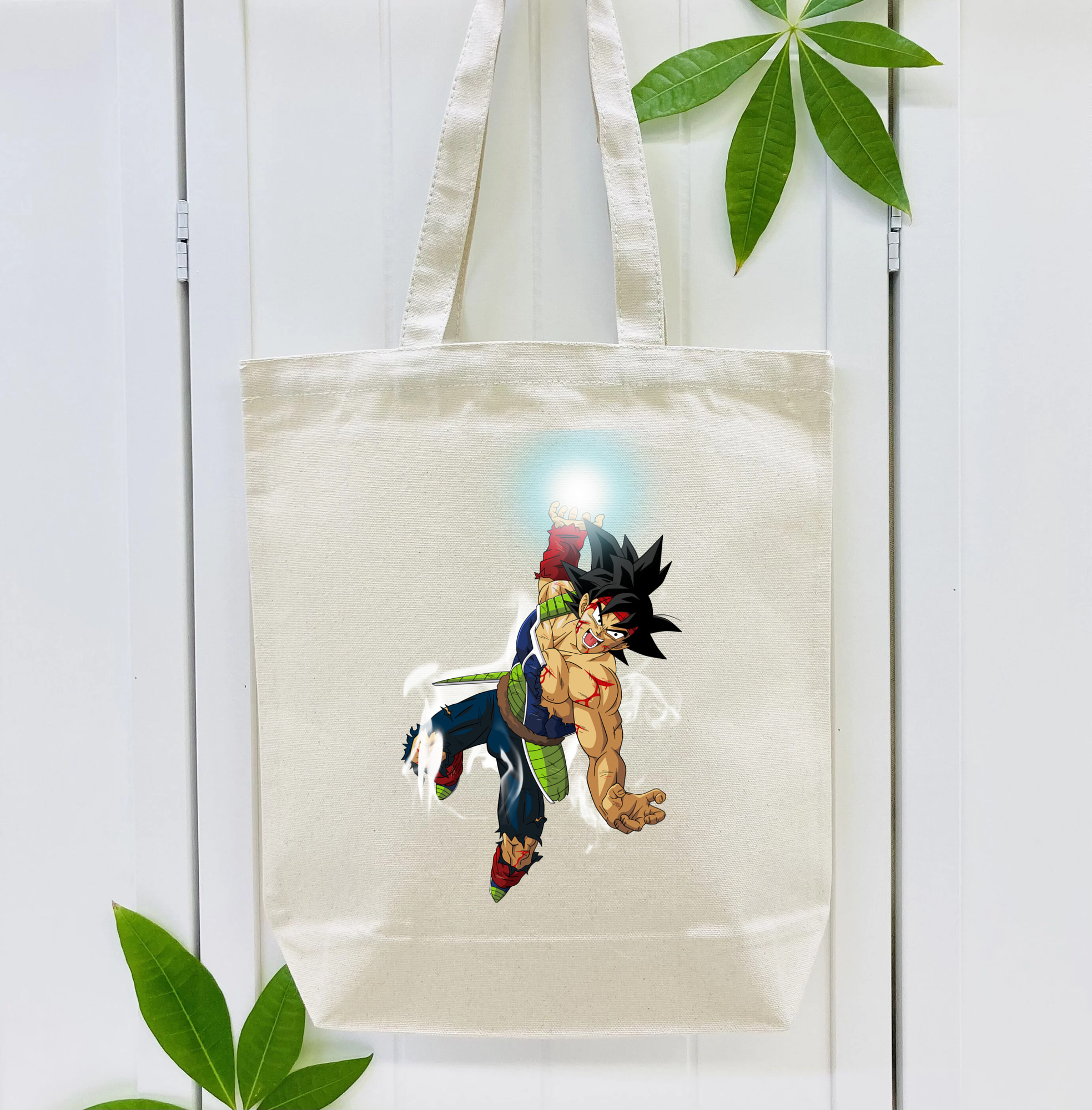 ドラゴンボール バーダック DRAGON BALL Burdock 縦型キャンバス生地手提げバッグ　トートバッグ