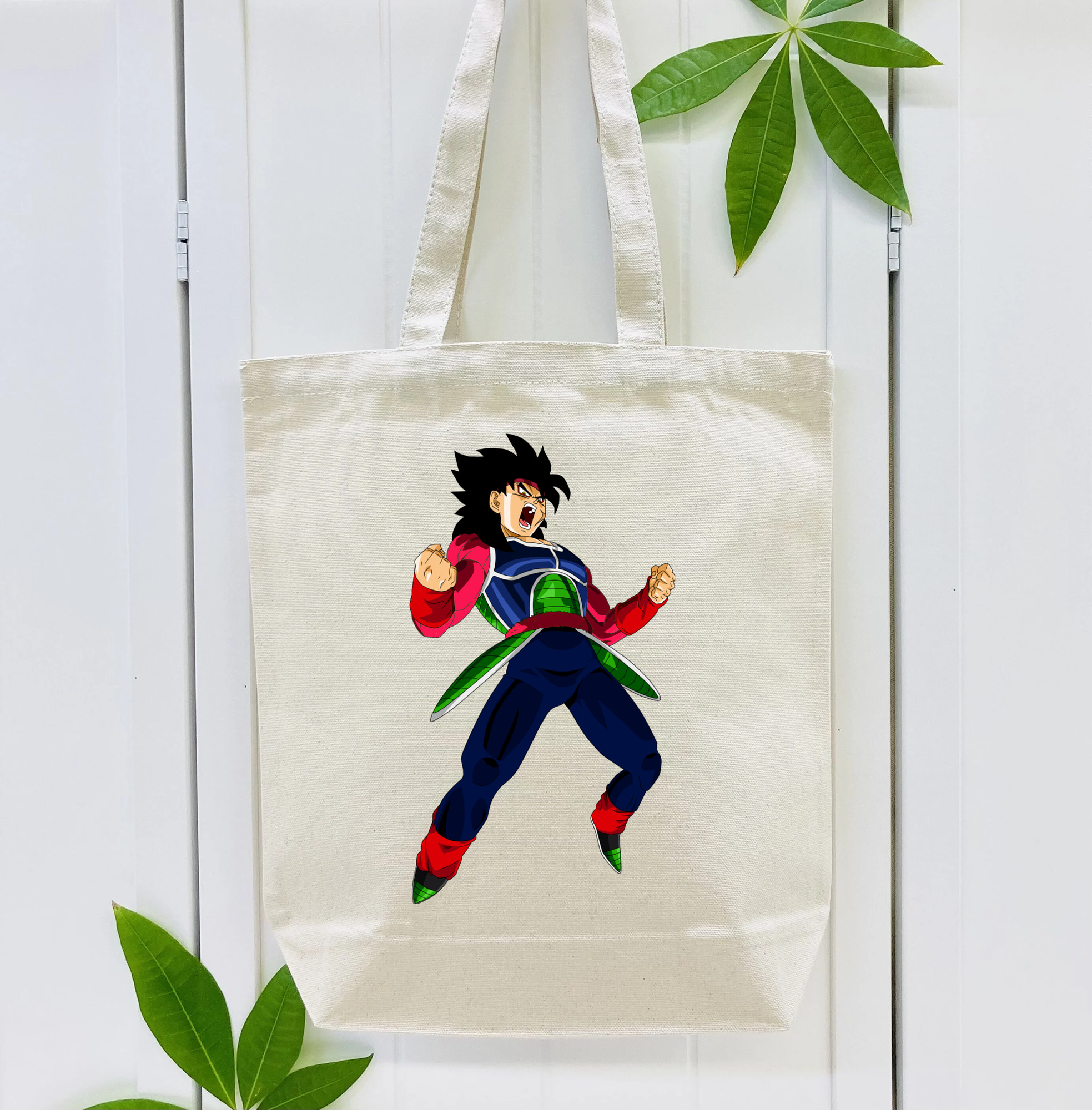 ドラゴンボール バーダック DRAGON BALL Burdock 縦型キャンバス生地手提げバッグ　トートバッグ