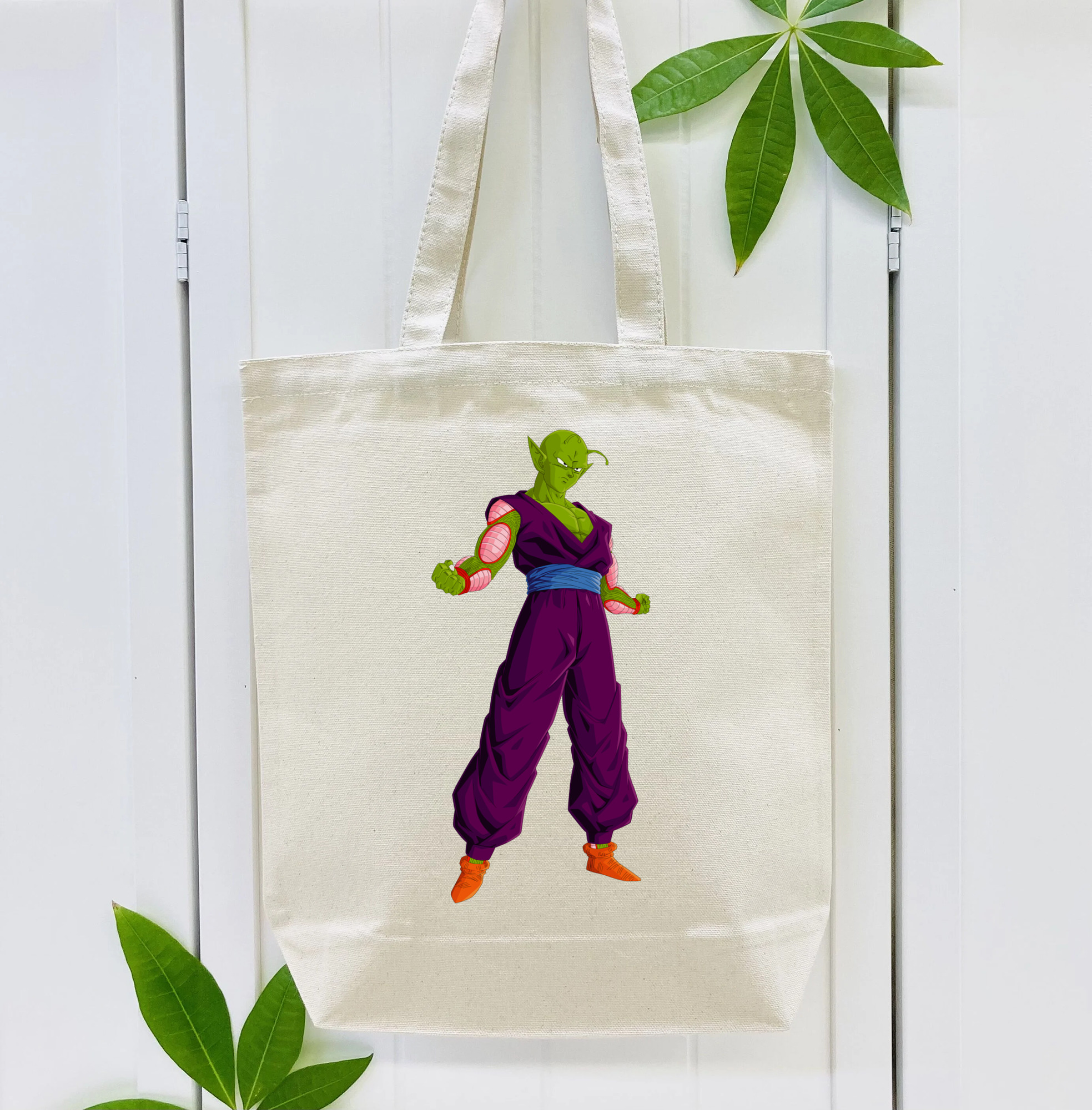 ドラゴンボール ピッコロ DRAGON BALL Piccolo 縦型キャンバス生地手提げバッグ　トートバッグ