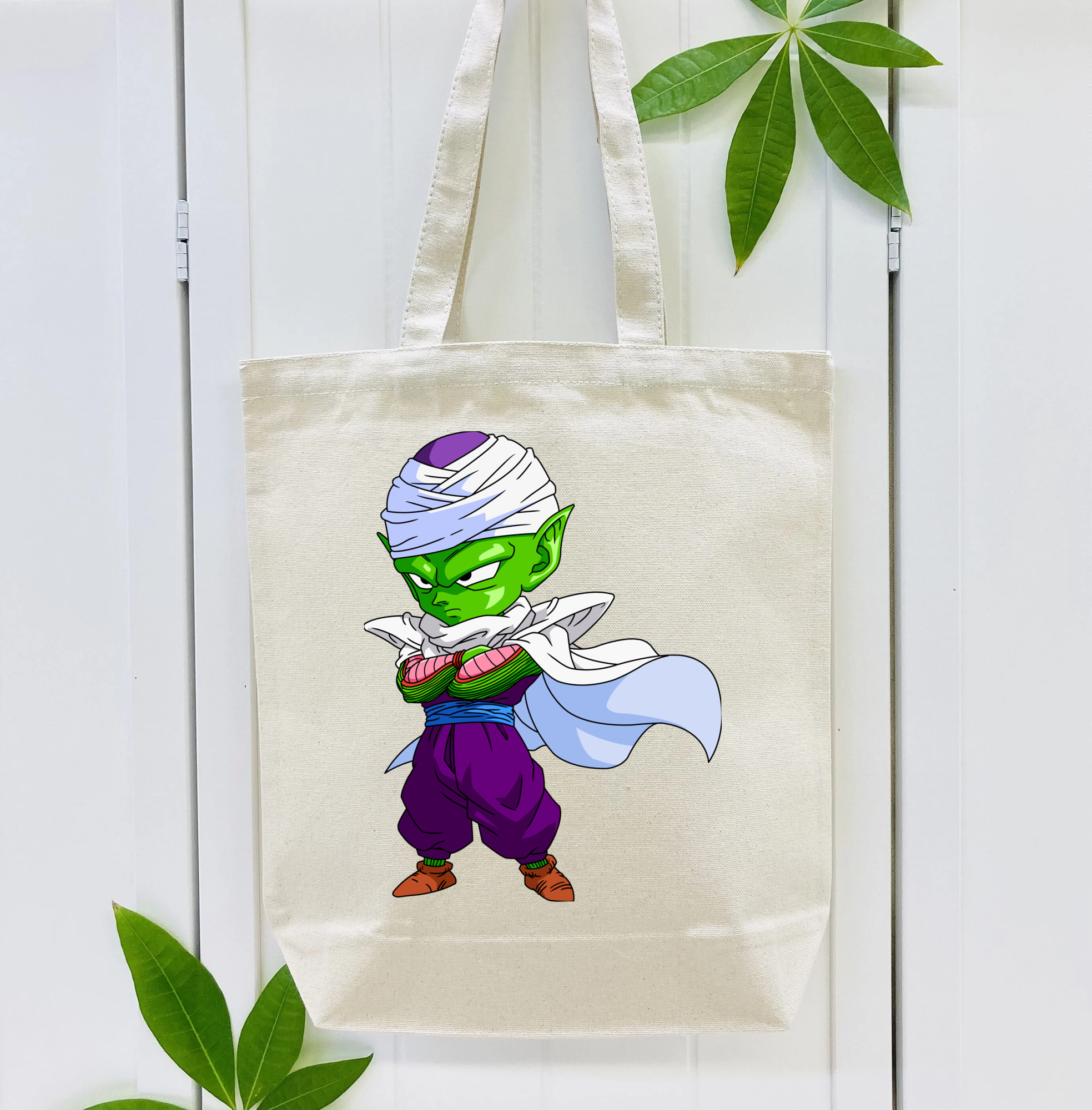 ドラゴンボール ピッコロ DRAGON BALL Piccolo 縦型キャンバス生地手提げバッグ　トートバッグ
