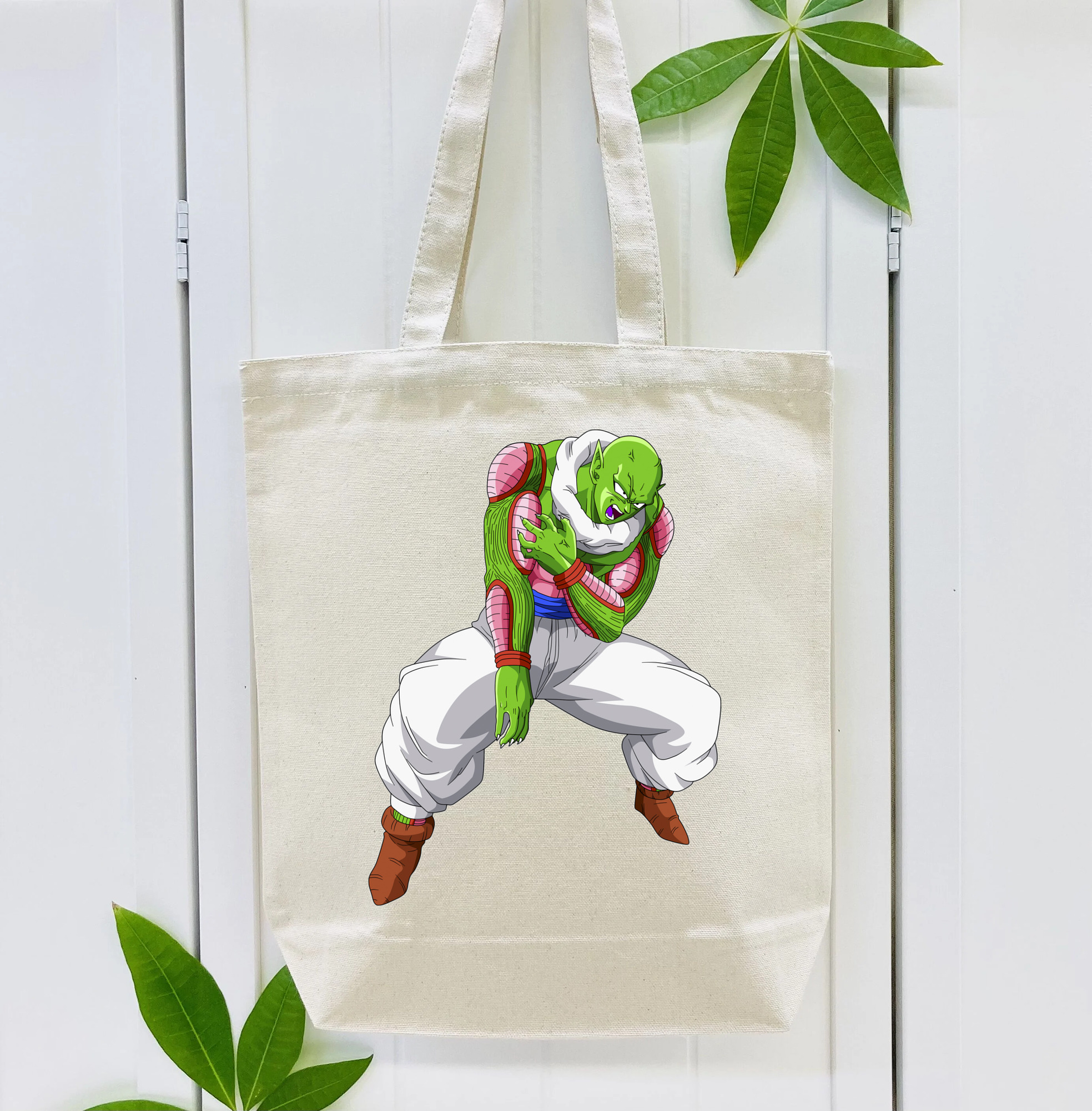 ドラゴンボール ピッコロ DRAGON BALL Piccolo 縦型キャンバス生地手提げバッグ　トートバッグ