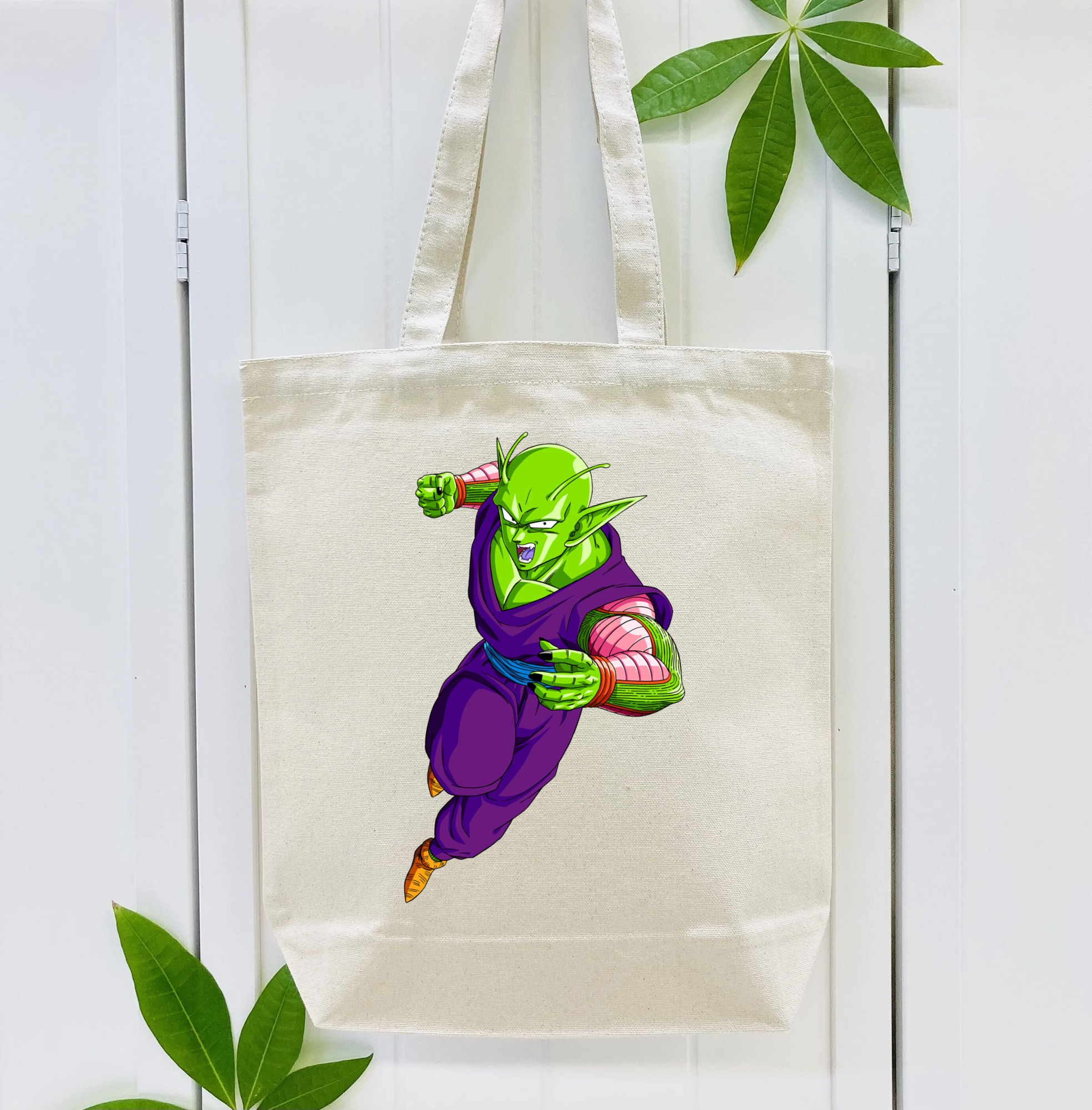 ドラゴンボール ピッコロ DRAGON BALL Piccolo 縦型キャンバス生地手提げバッグ　トートバッグ