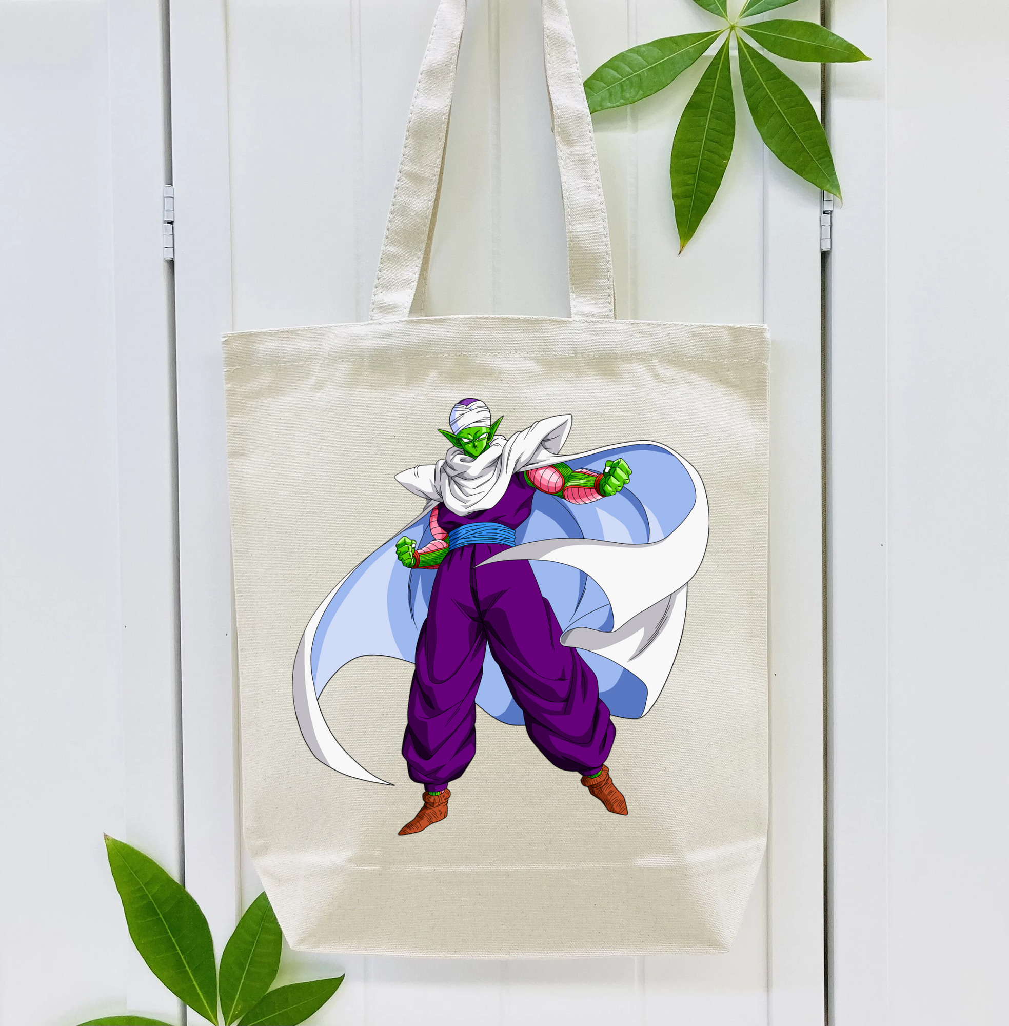 ドラゴンボール ピッコロ DRAGON BALL Piccolo 縦型キャンバス生地手提げバッグ　トートバッグ