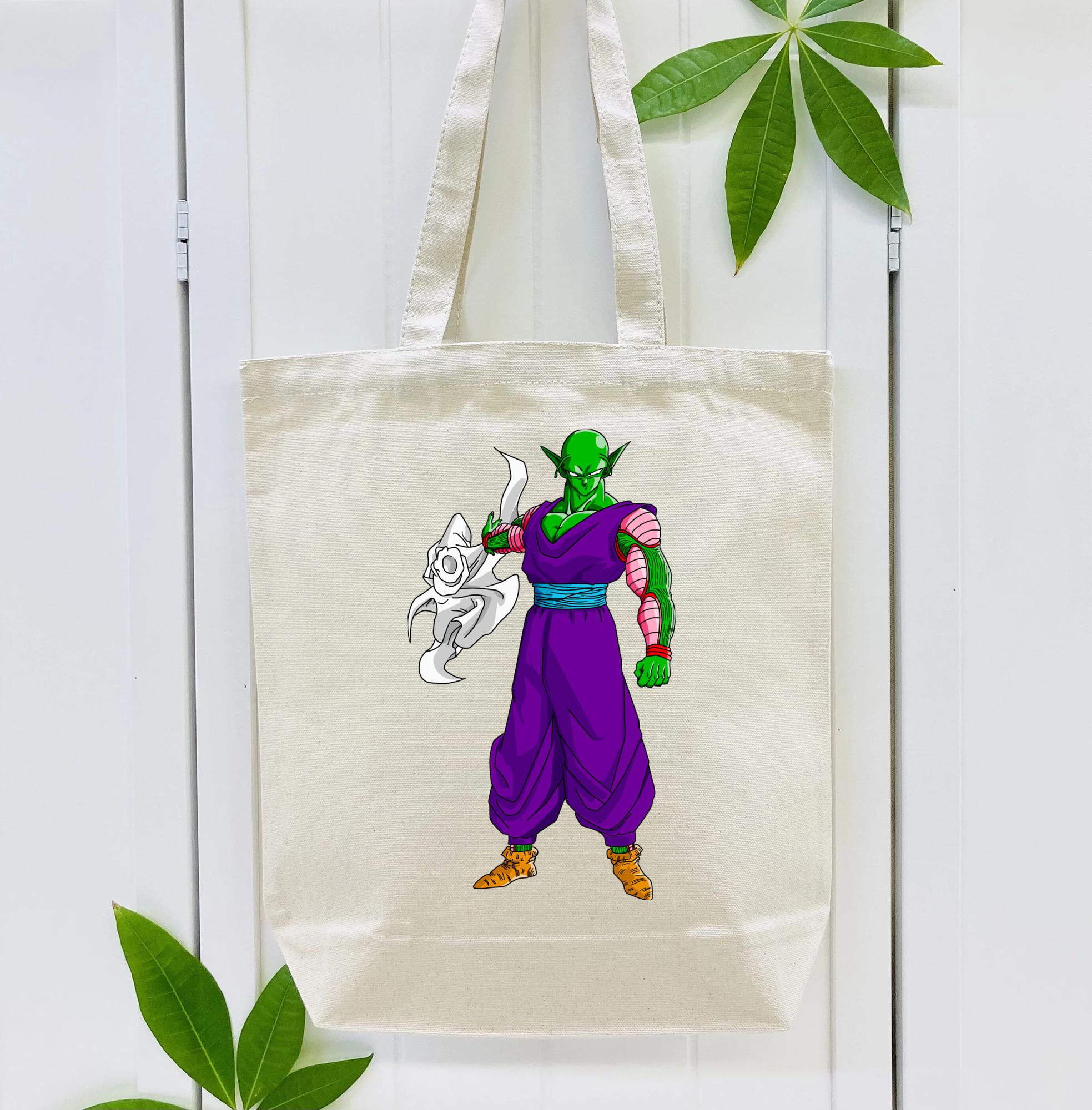 ドラゴンボール ピッコロ DRAGON BALL Piccolo 縦型キャンバス生地手提げバッグ　トートバッグ