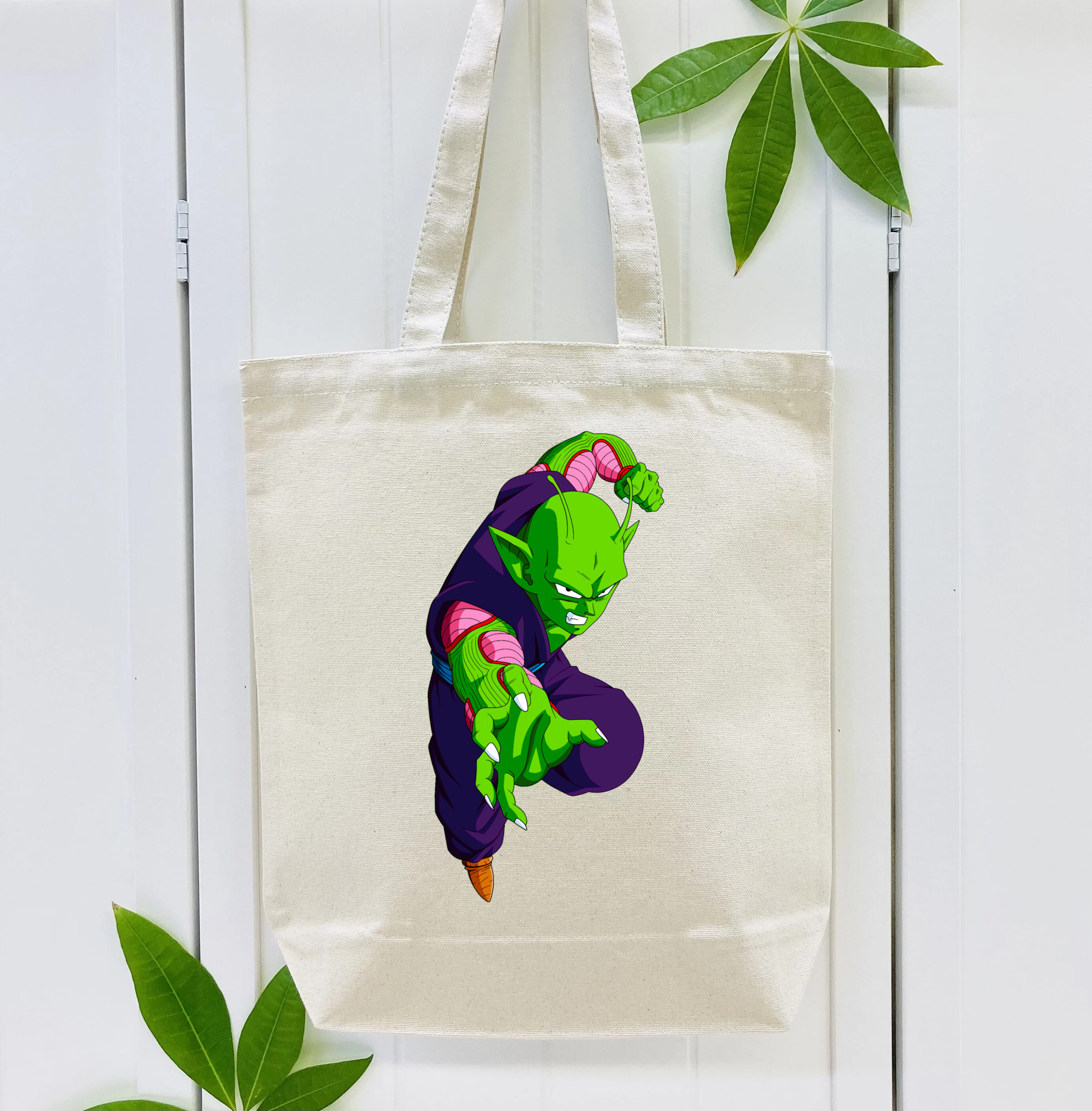 ドラゴンボール ピッコロ DRAGON BALL Piccolo 縦型キャンバス生地手提げバッグ　トートバッグ