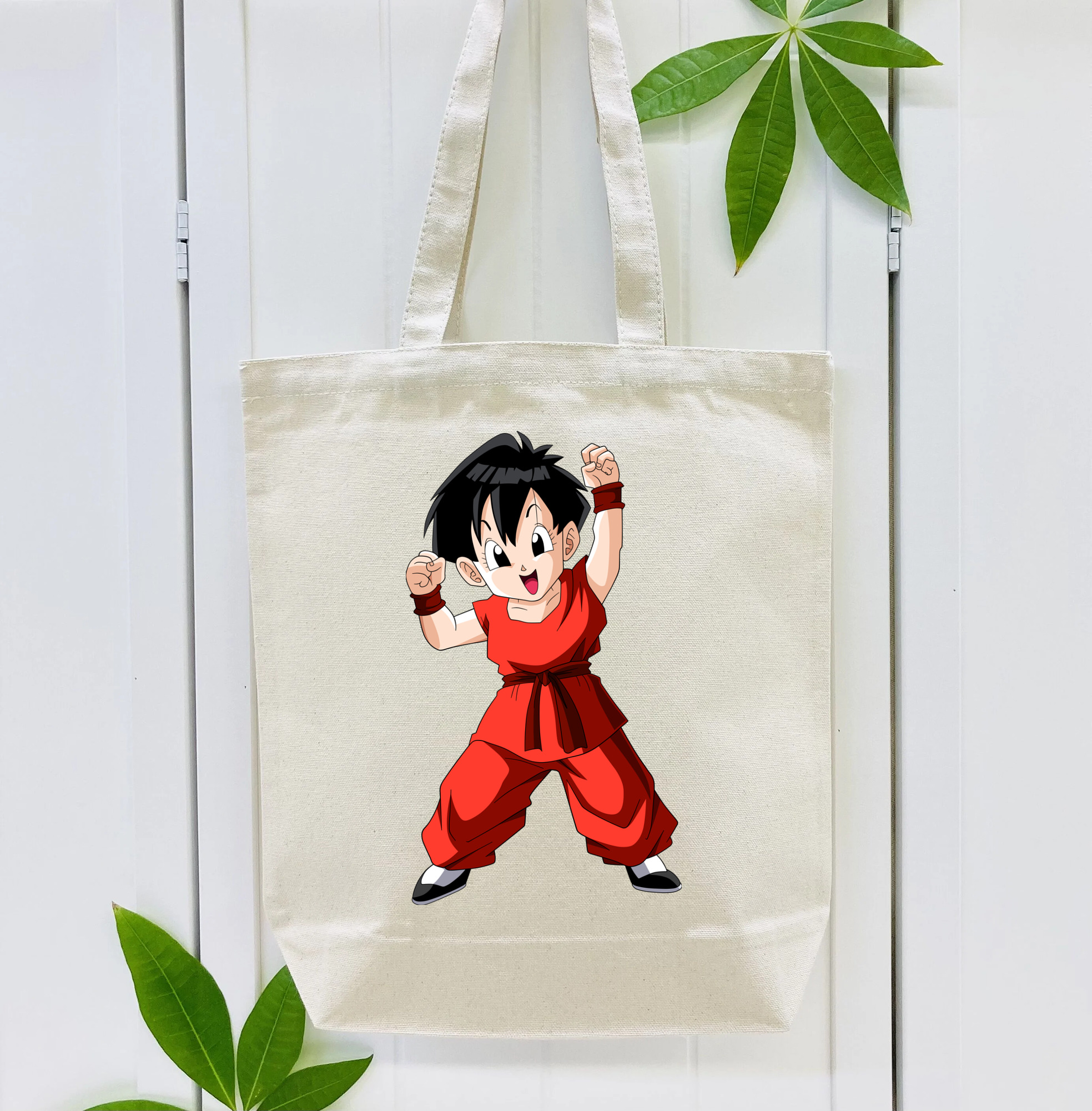 ドラゴンボール パン DRAGON BALL Pan 縦型キャンバス生地手提げバッグ　トートバッグ