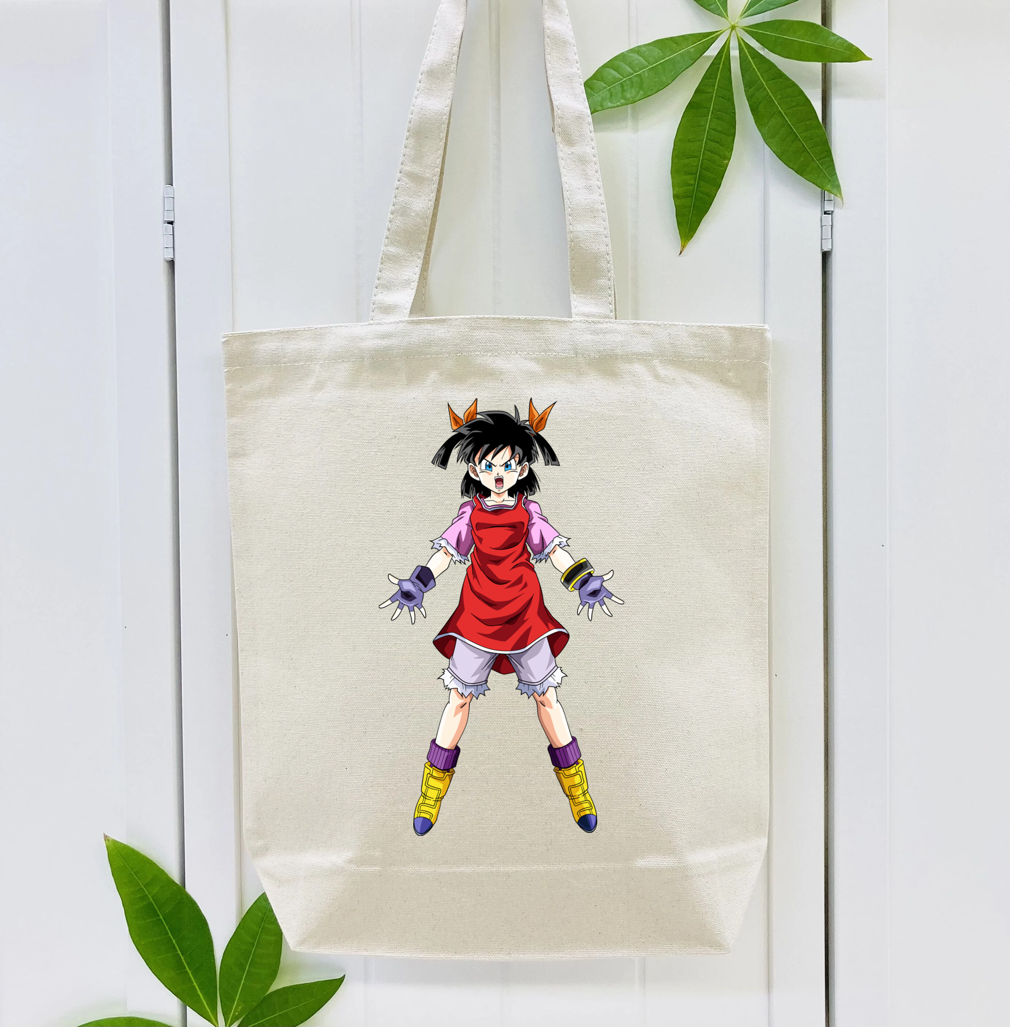 ドラゴンボール パン DRAGON BALL Pan 縦型キャンバス生地手提げバッグ　トートバッグ