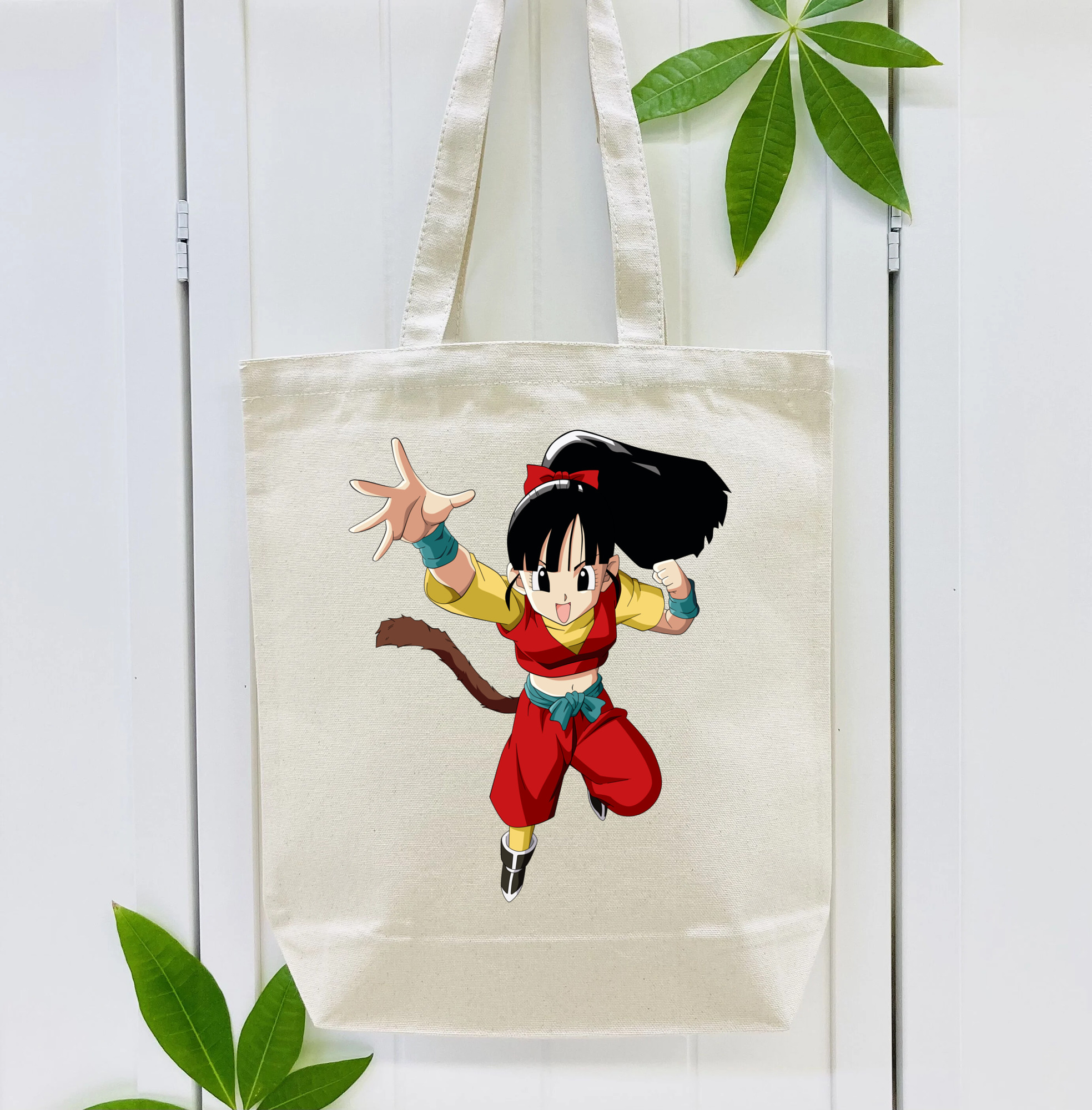 ドラゴンボール パン DRAGON BALL Pan 縦型キャンバス生地手提げバッグ　トートバッグ