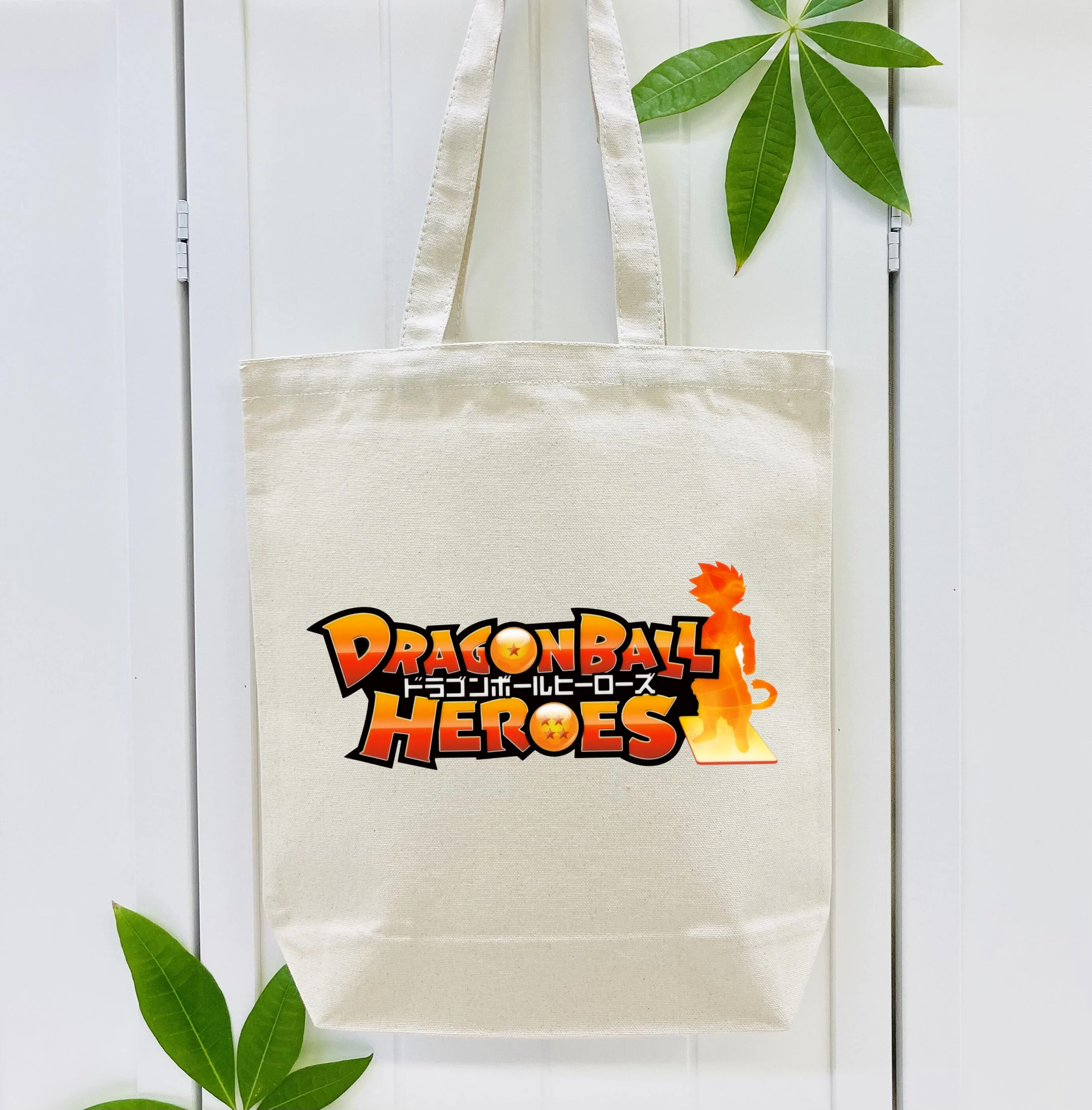 ドラゴンボール DRAGON BALL 縦型キャンバス生地手提げバッグ　トートバッグ