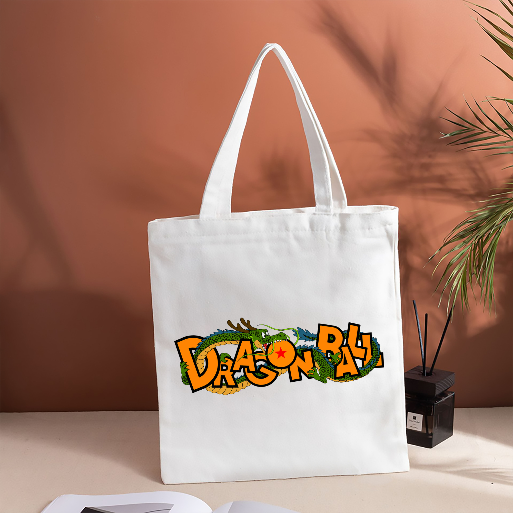 ドラゴンボール DRAGON BALL 縦型キャンバス生地手提げバッグ　トートバッグ