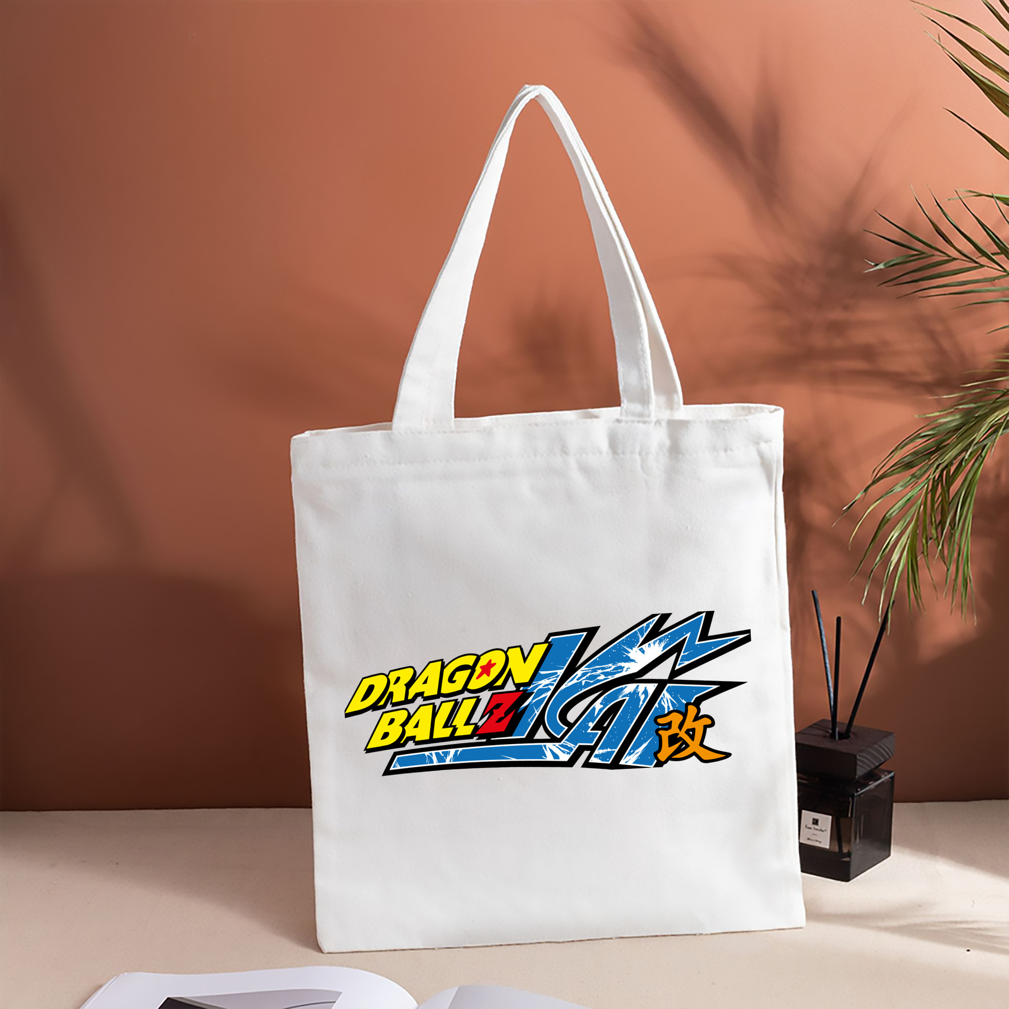 ドラゴンボール DRAGON BALL 縦型キャンバス生地手提げバッグ　トートバッグ