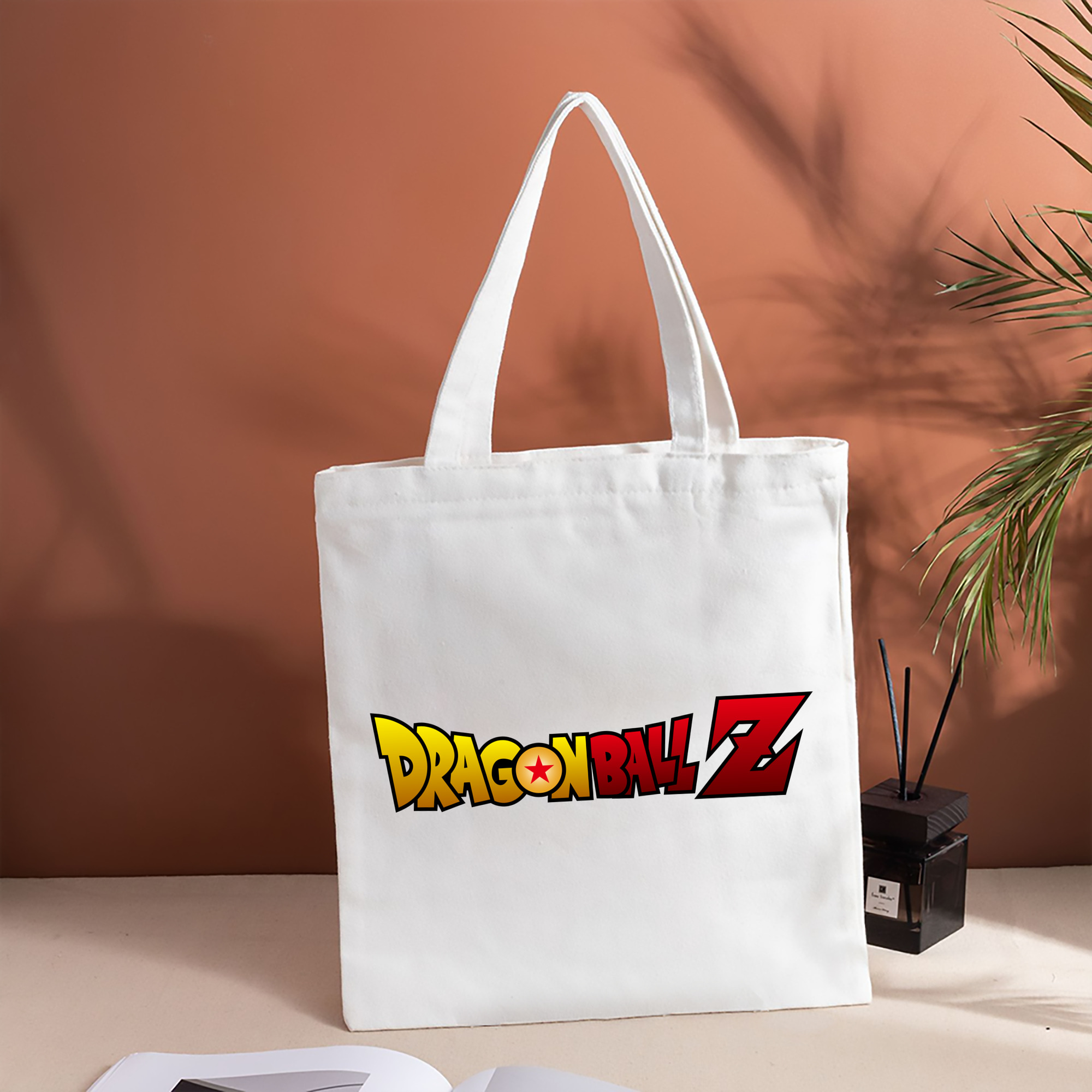 ドラゴンボール DRAGON BALL 縦型キャンバス生地手提げバッグ　トートバッグ
